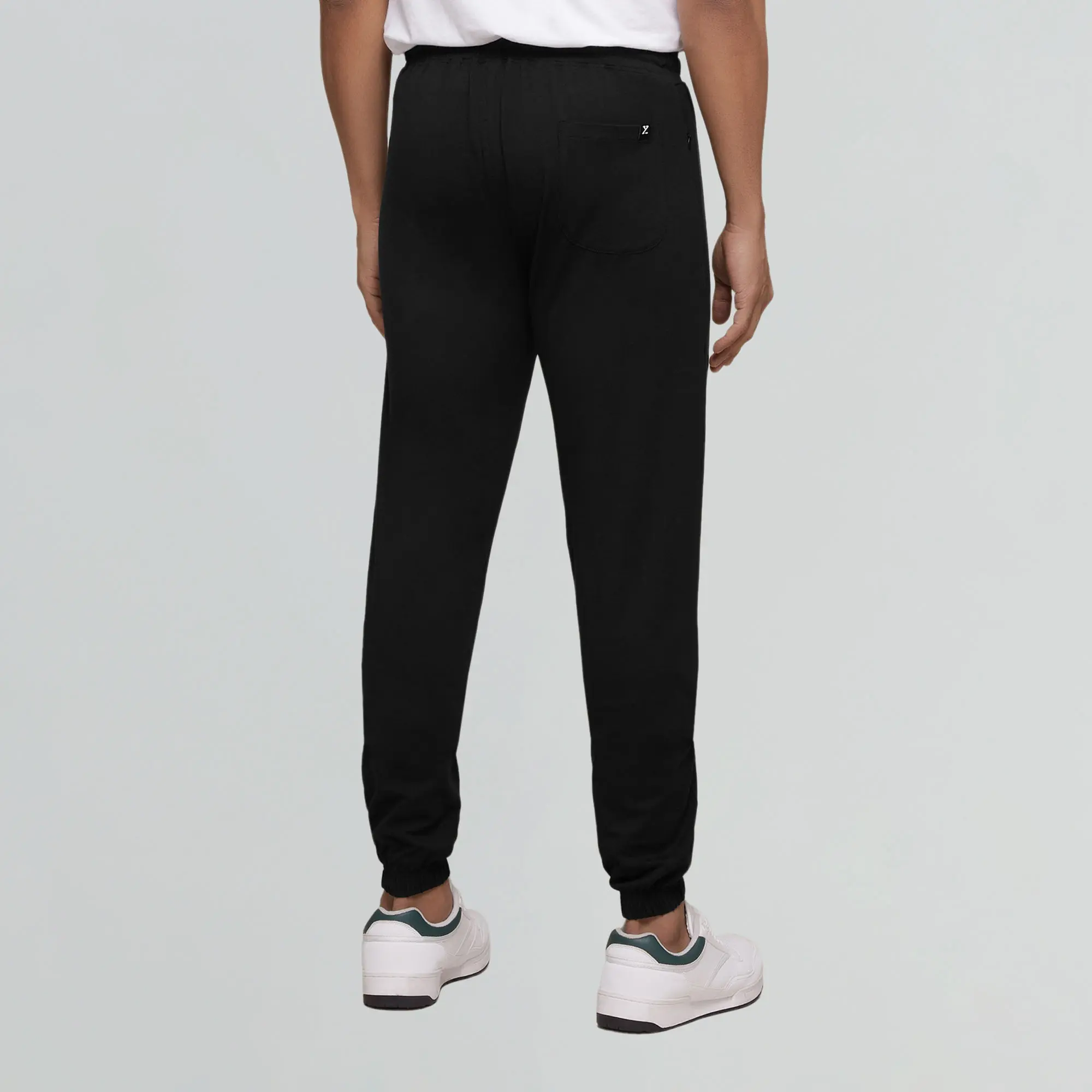 Ace Modal-Cotton Joggers Pitch Black - Image 5