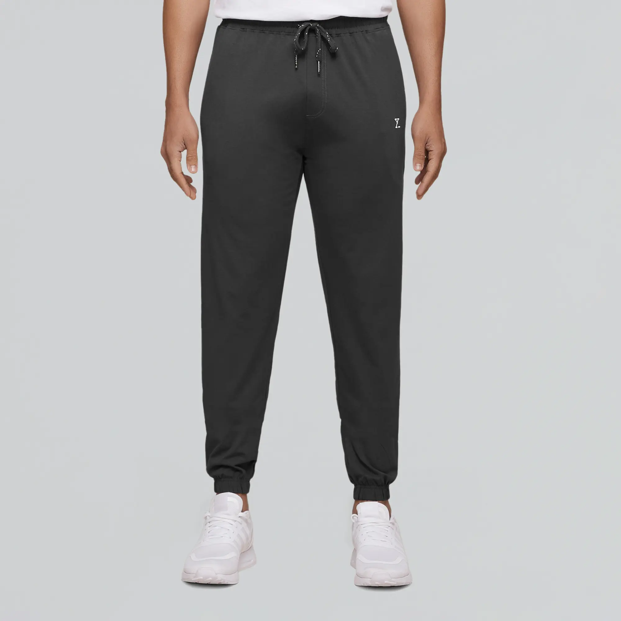 Ace Modal-Cotton Joggers Graphite Grey - Image 3