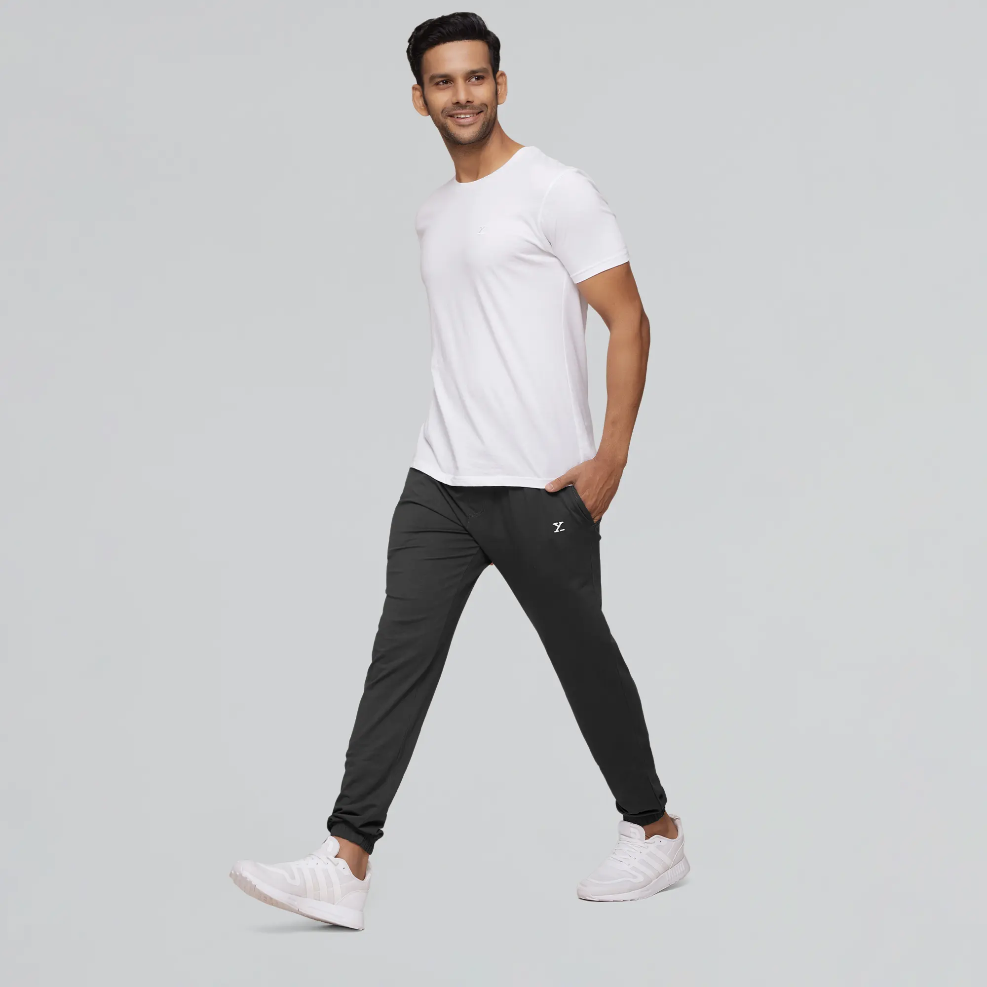 Ace Modal-Cotton Joggers Graphite Grey - Image 4