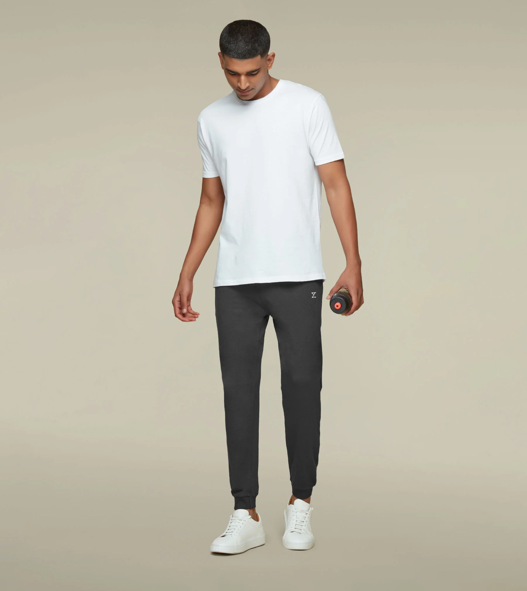 IntelliSoft Ace Modal-Cotton Joggers Graphite Grey - Image 3