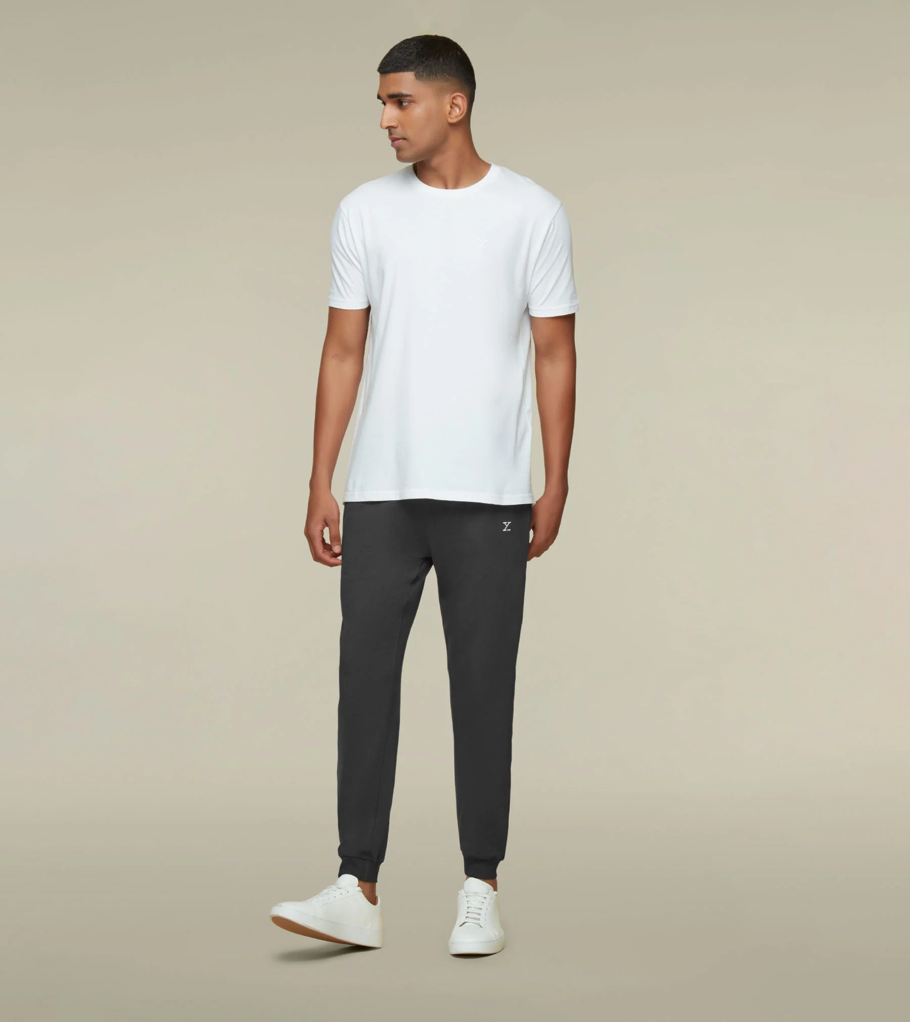 IntelliSoft Ace Modal-Cotton Joggers Graphite Grey - Image 5