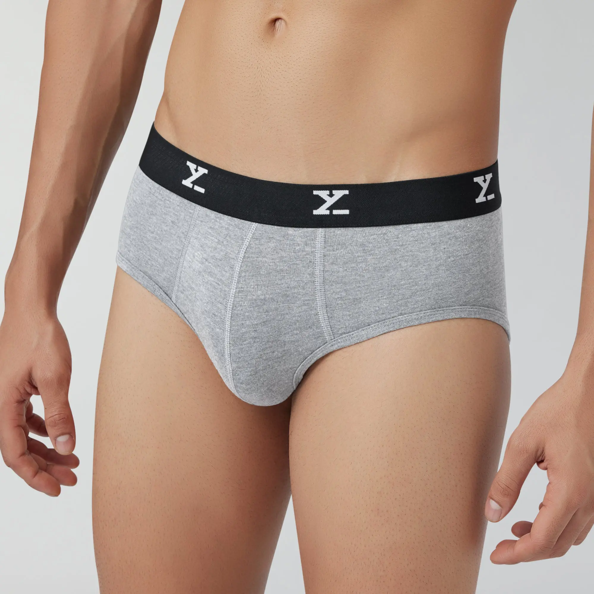 Ace Medley Modal Briefs Stone Grey - Image 6