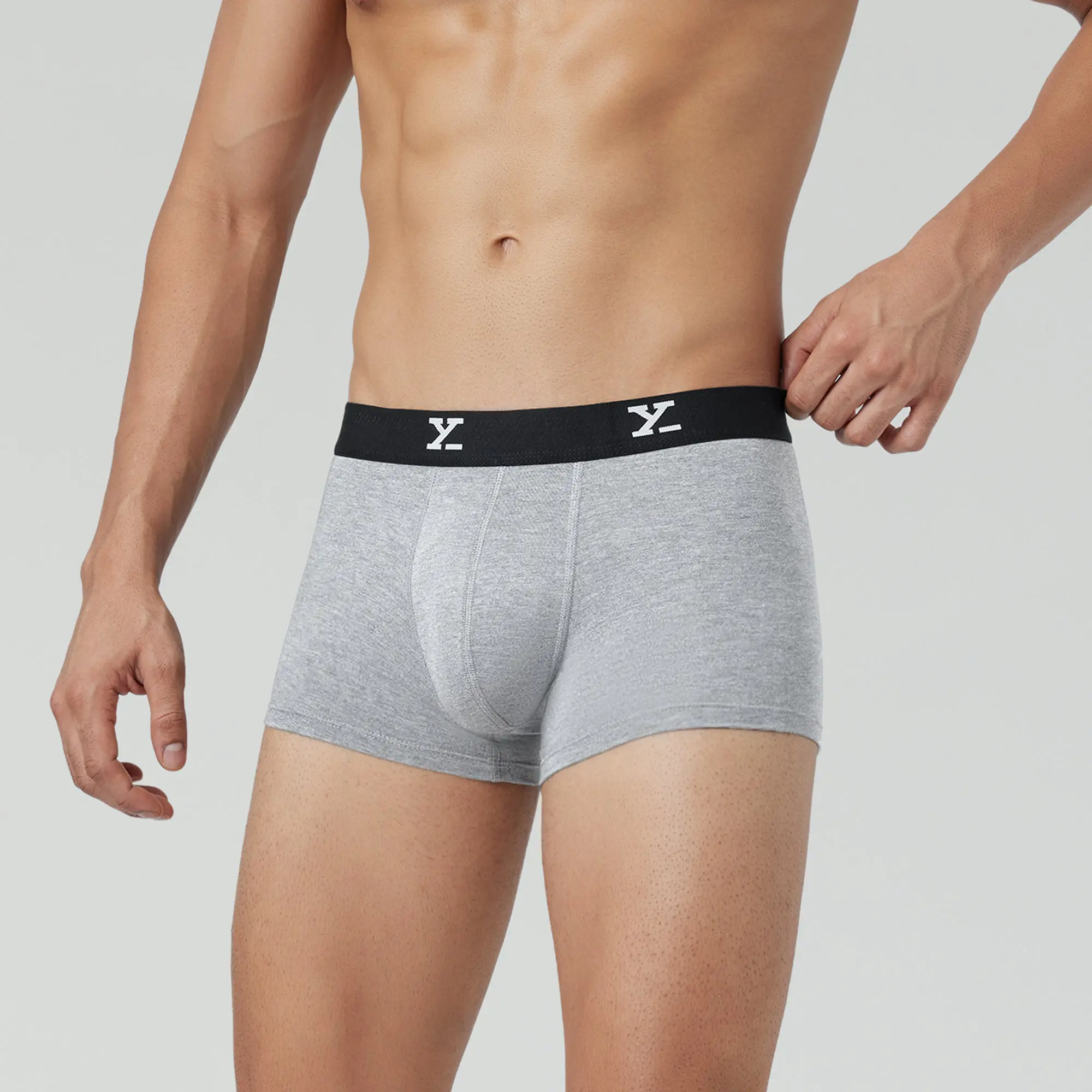 Ace Medley Modal Trunks Stone Grey - Image 5