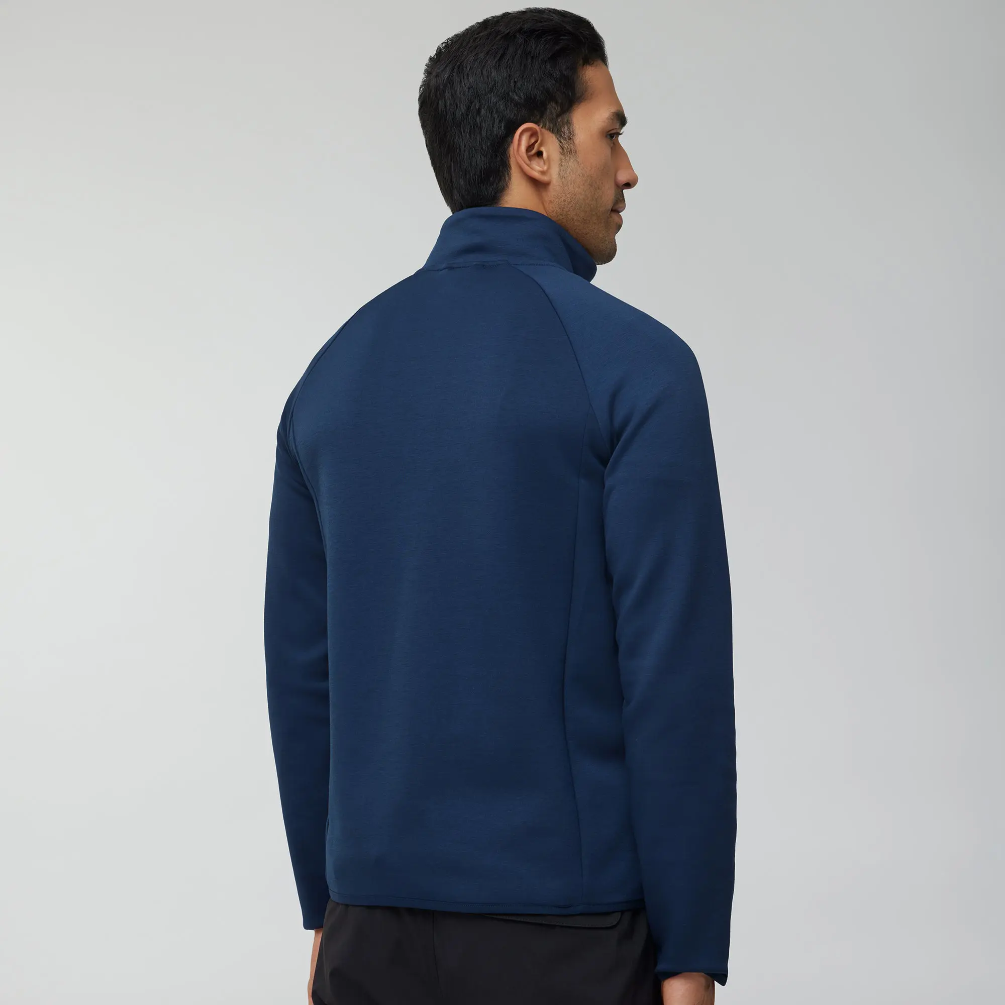 Alpha Half Zip Sweatshirt Midnight Blue - Image 4