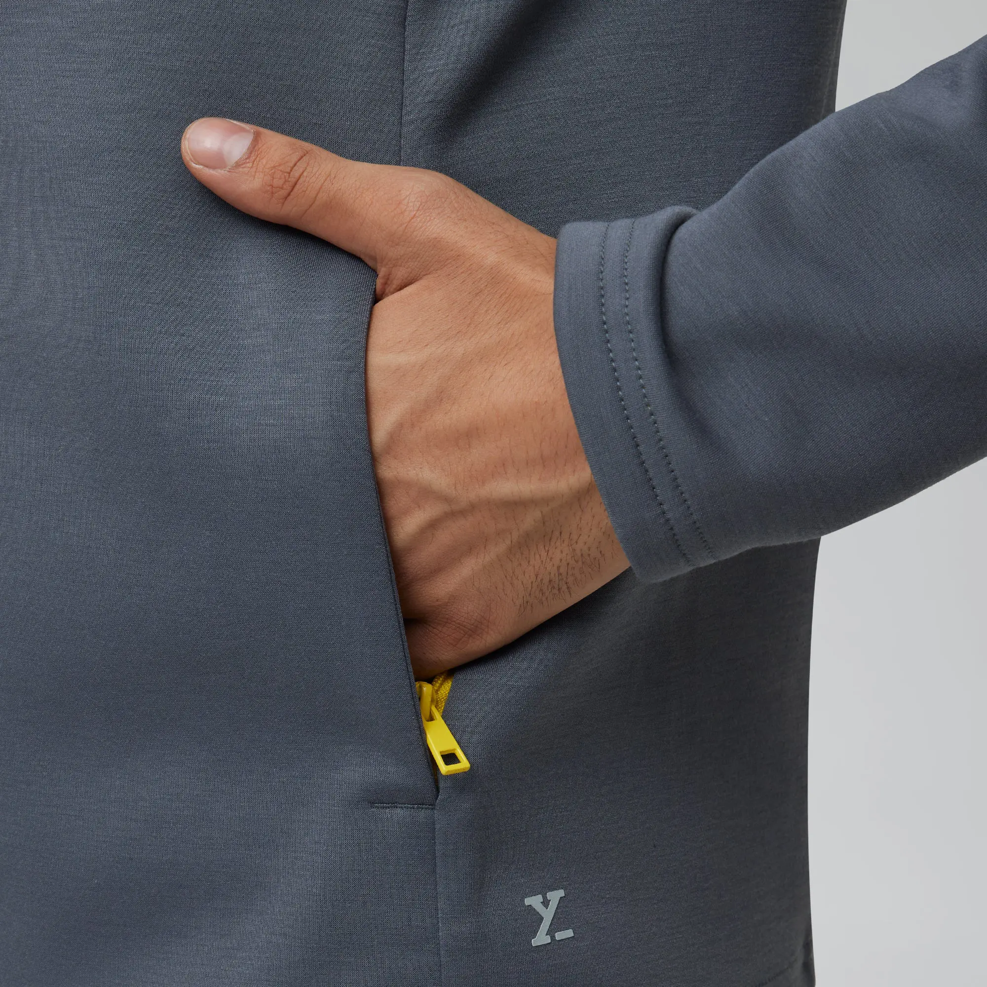 Alpha Hoodies Jackets Ash Grey - Image 4