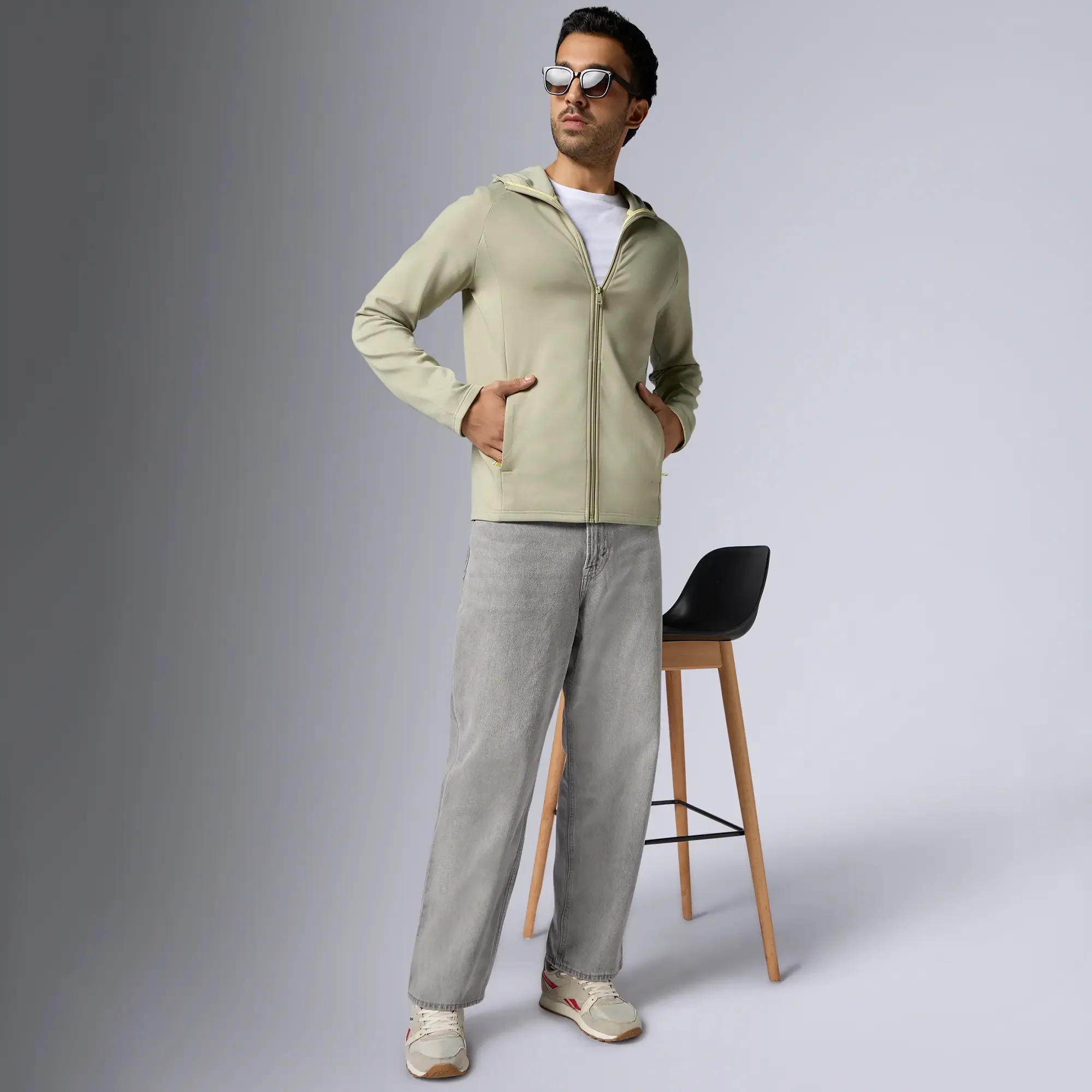 Alpha Hoodies Jackets Cascade Grey - Image 2