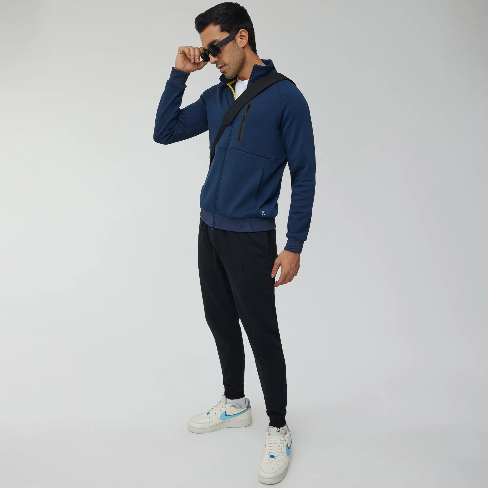 Alpha Zip Ups Jackets Midnight Blue - Image 2