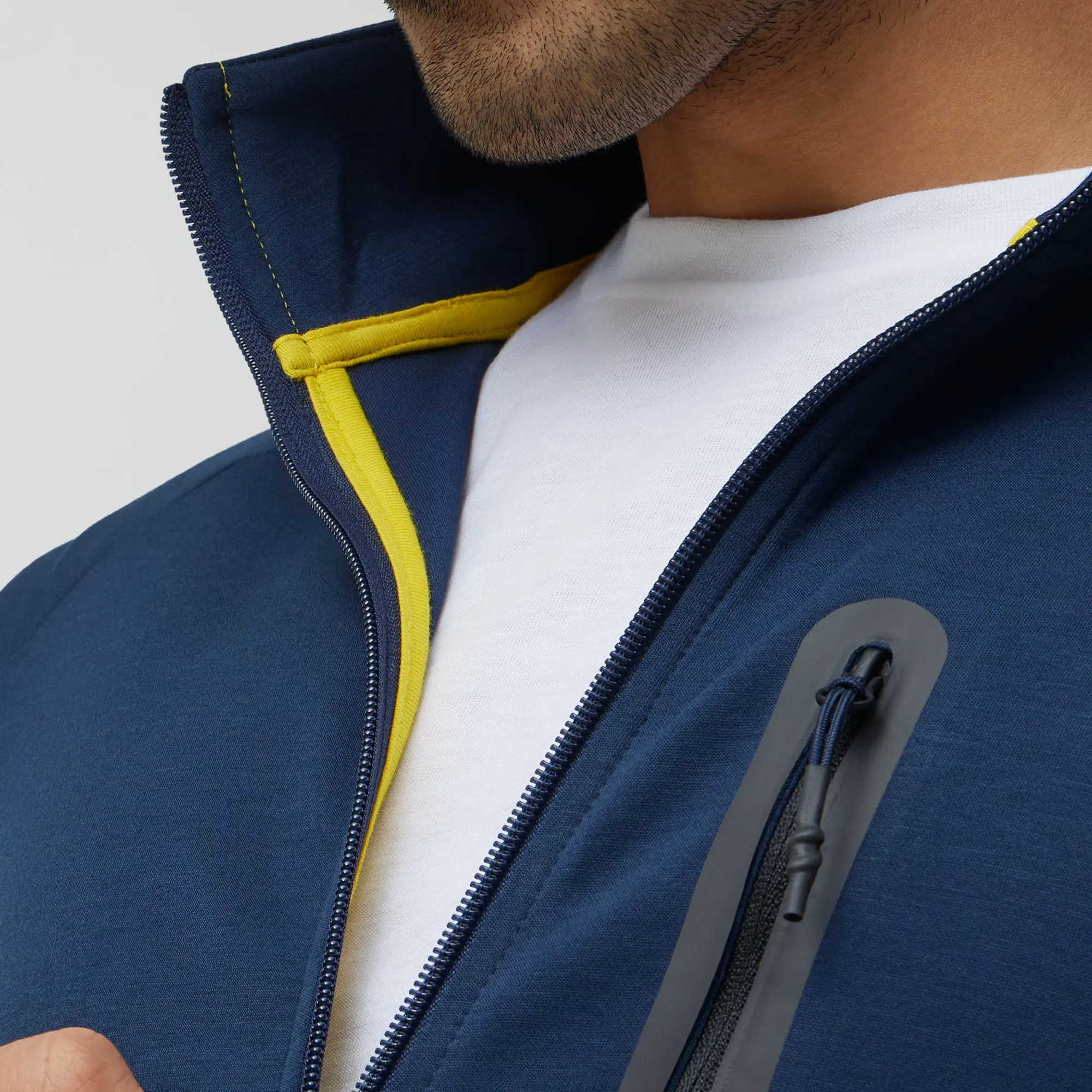 Alpha Zip Ups Jackets Midnight Blue - Image 6