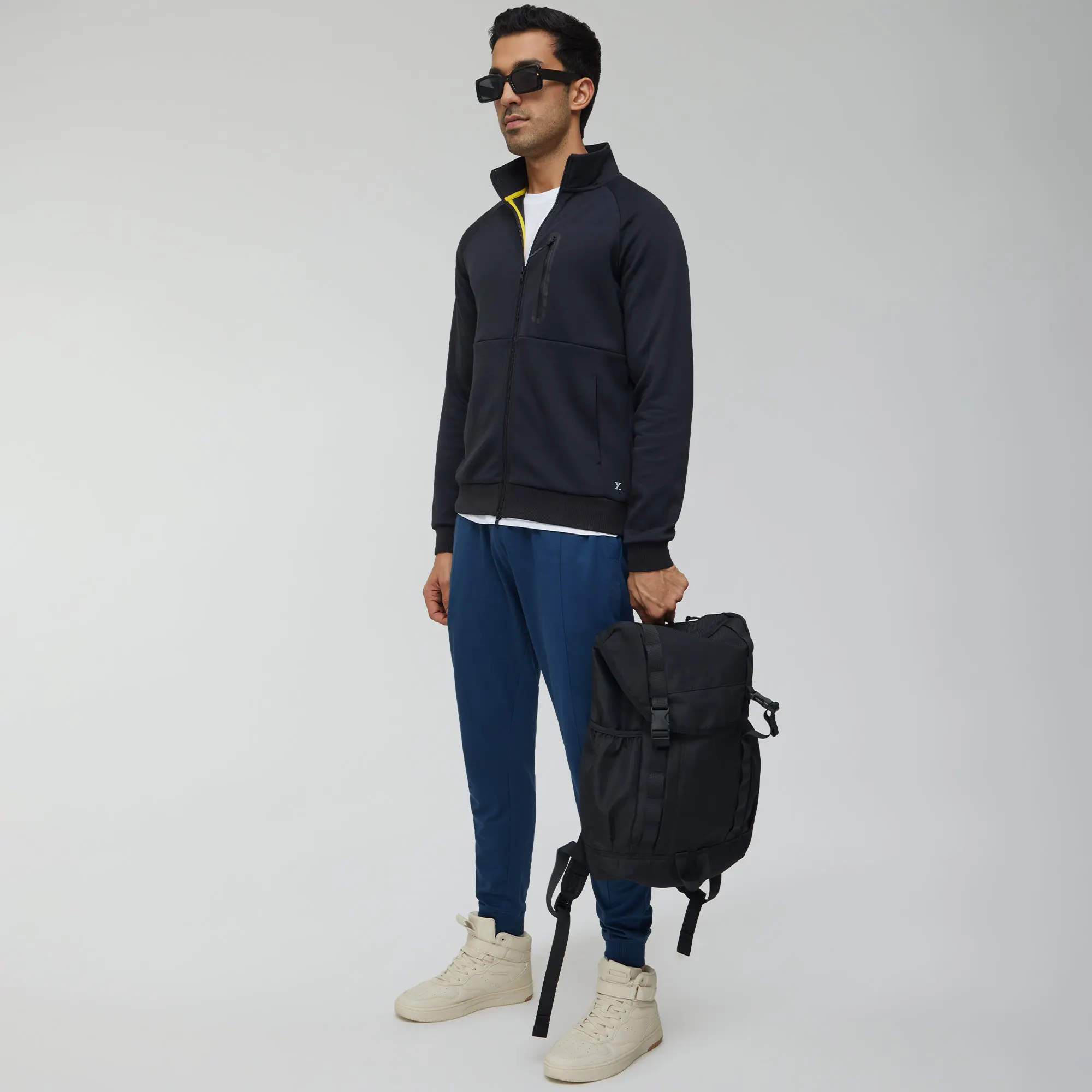 Alpha Zip Ups Jackets Pitch Black - Image 2