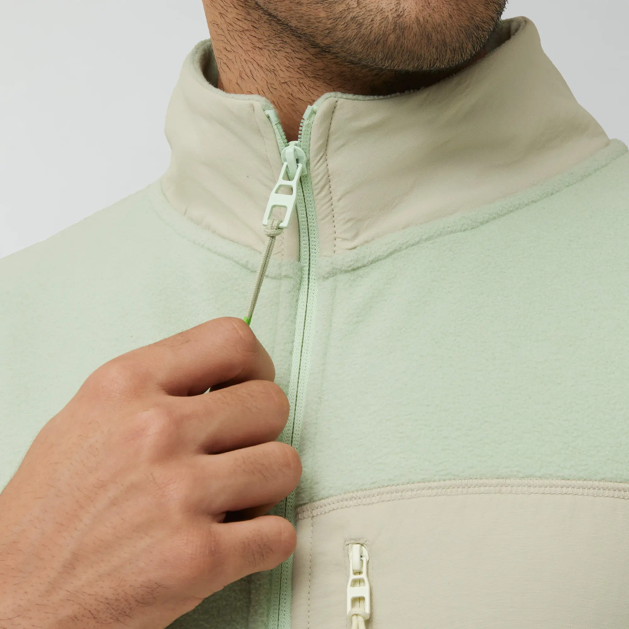 Alterra Fleece Jackets Tea White - Image 6