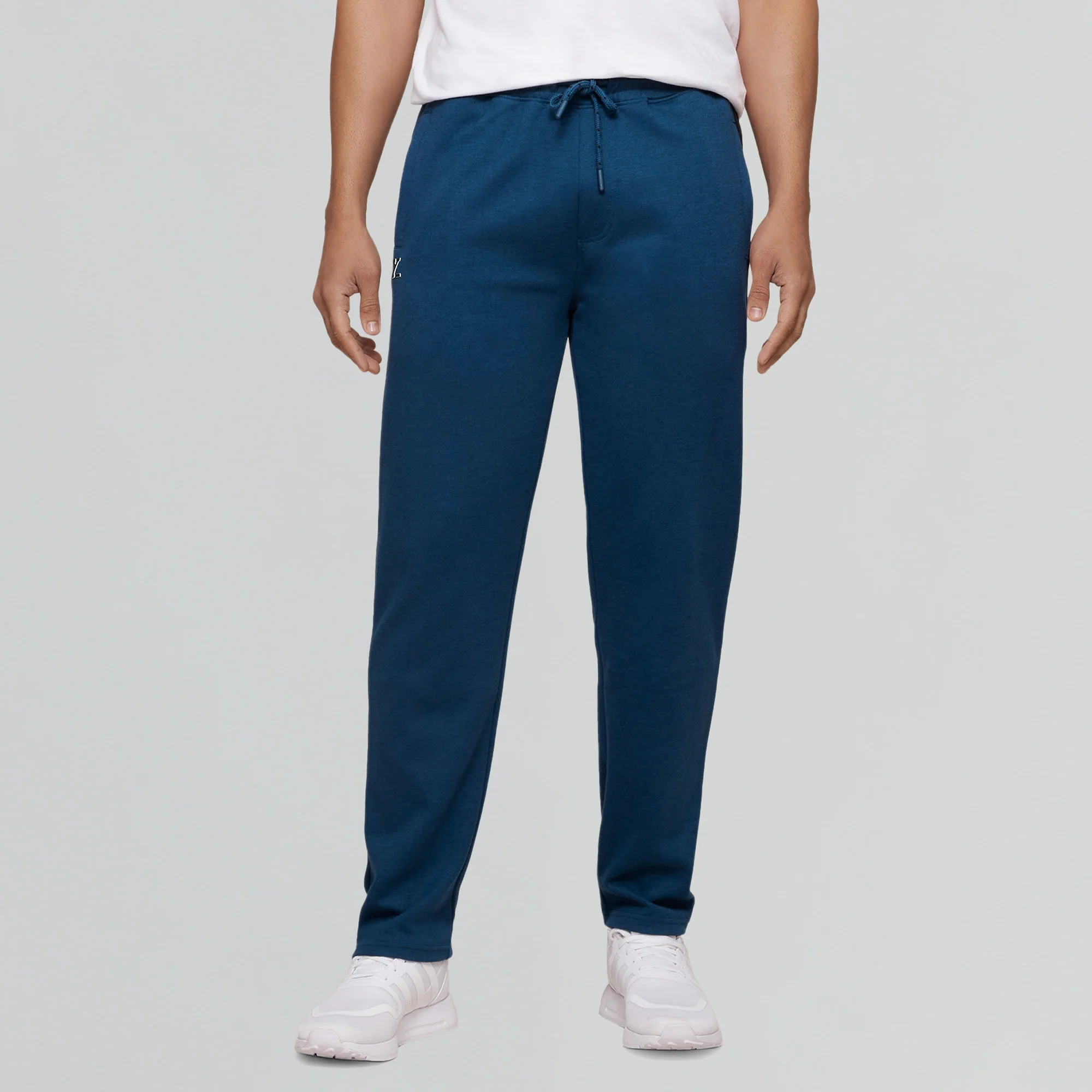 Code Cotton Rich Track Pants Oxford Blue - Image 3