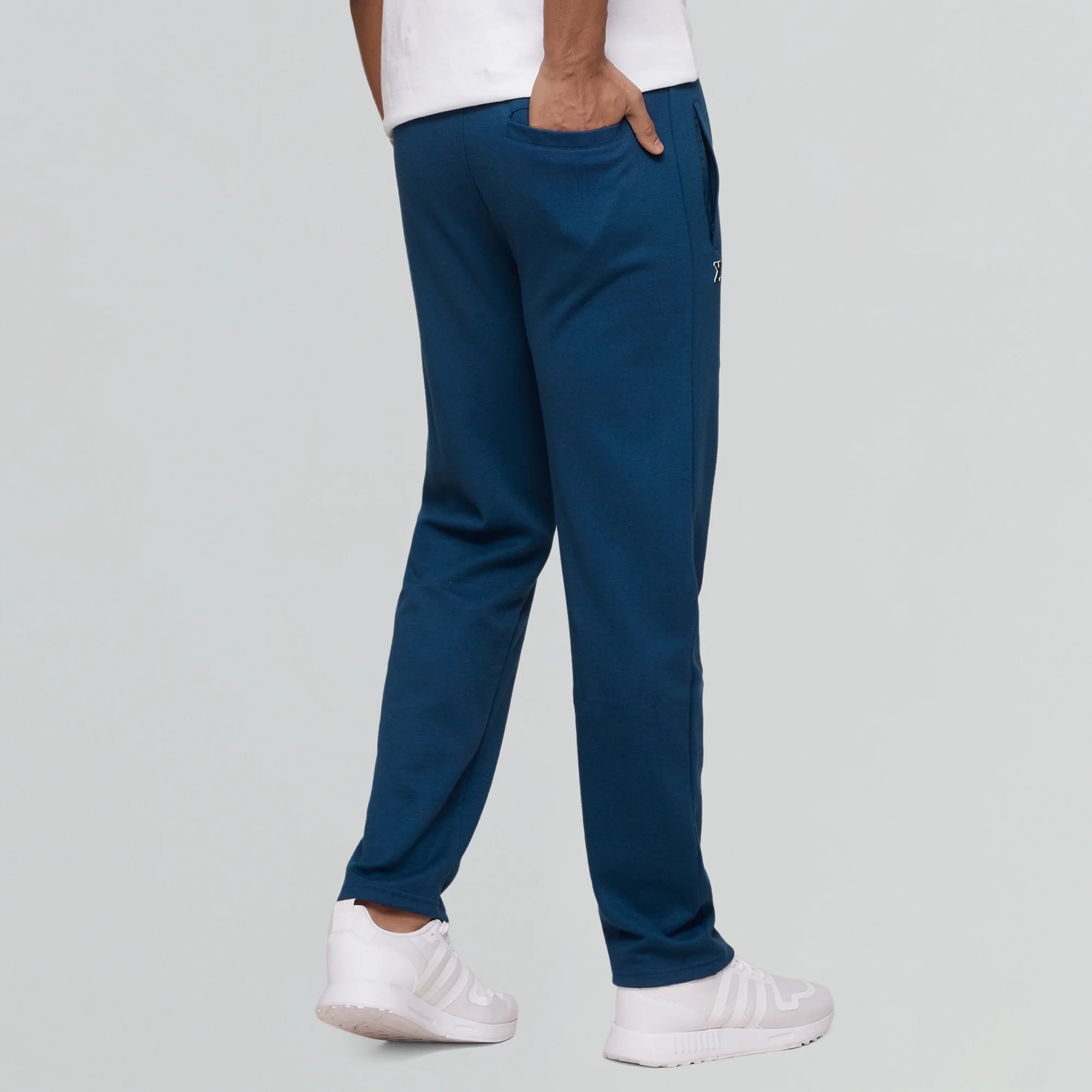 Code Cotton Rich Track Pants Oxford Blue - Image 5