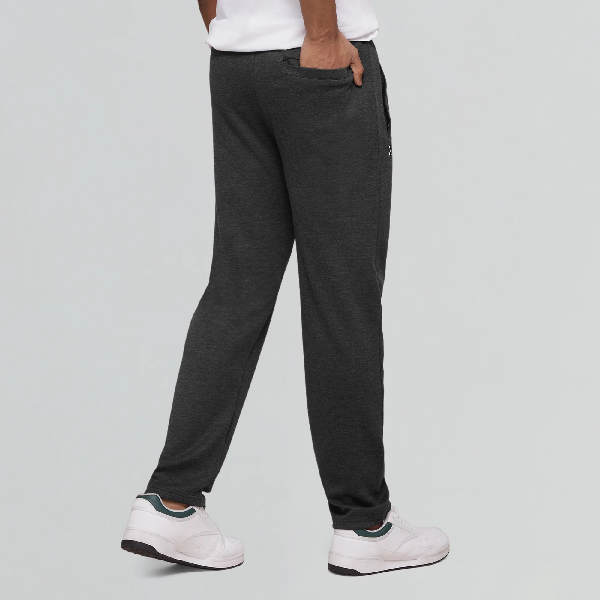 Code Cotton Rich Track Pants Graphite Grey - Image 5