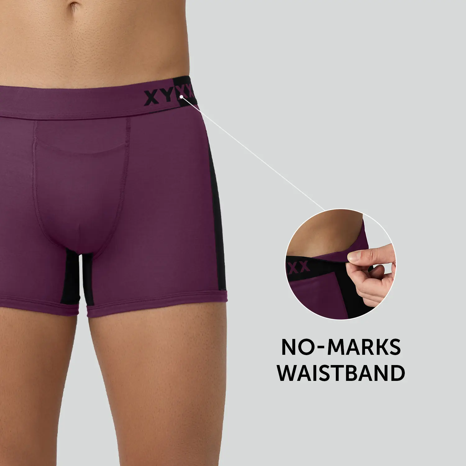 Dualist Modal Trunks Purple Plum - Image 5