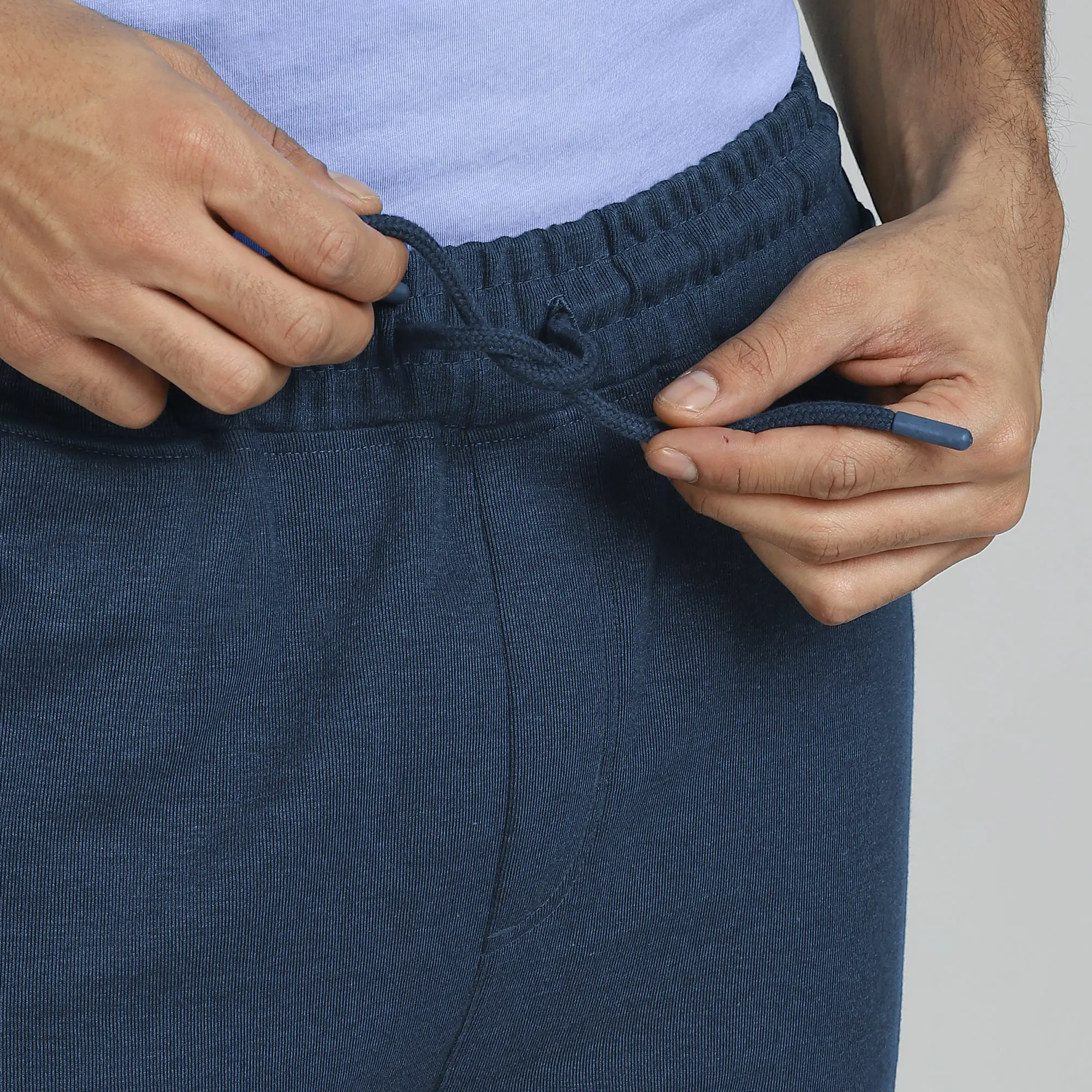 Hype Cotton Rich Joggers Midnight Blue - Image 4