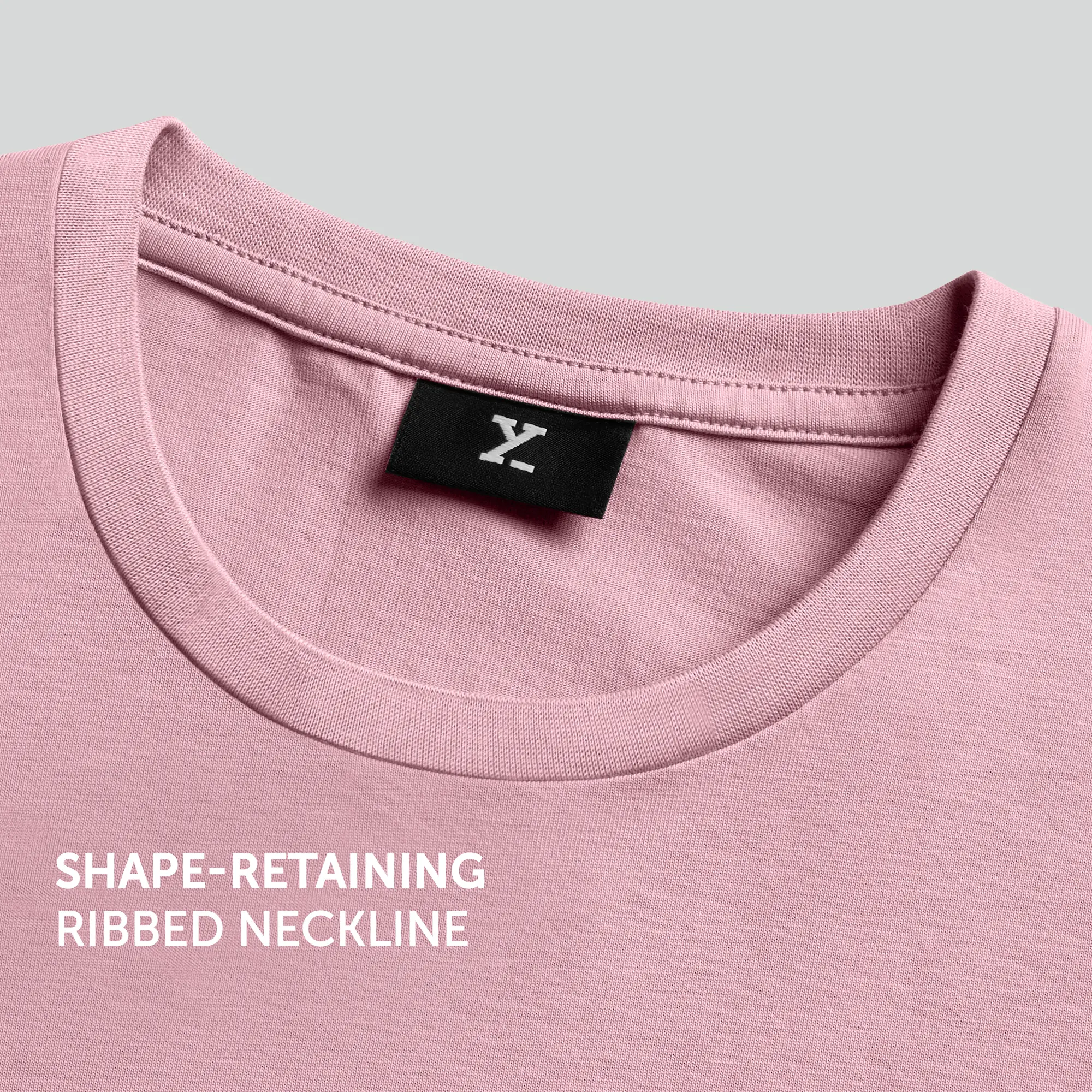 Iconique Supima Cotton T-shirt Misty Lilac - Image 6