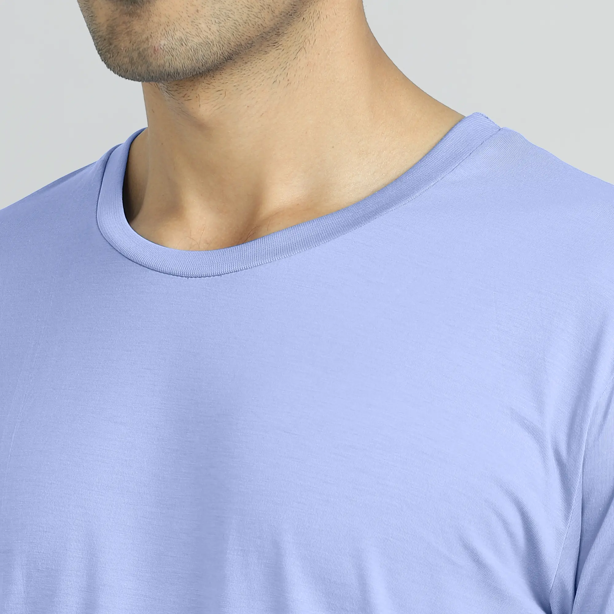 Iconique Supima Cotton T-shirt Iceberg Blue - Image 6