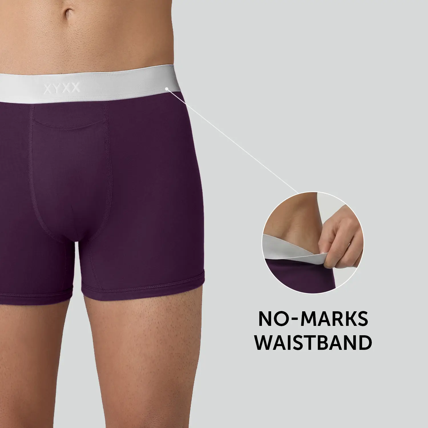 Illuminati Modal Trunks Plum Purple - Image 5