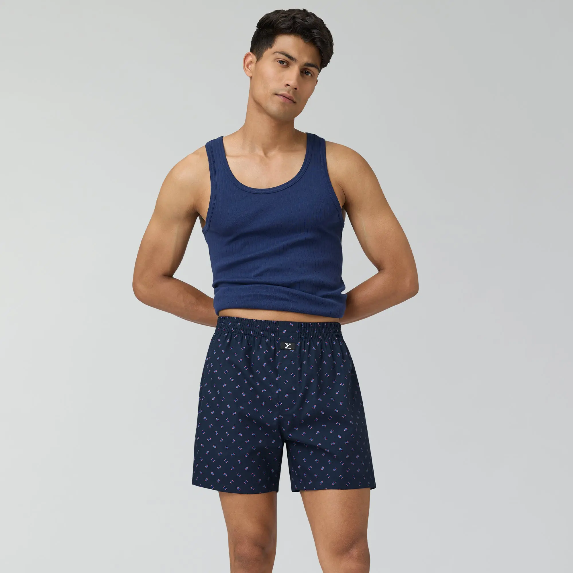 Astor Lounge Inner Boxers Infinity Blue - Image 6