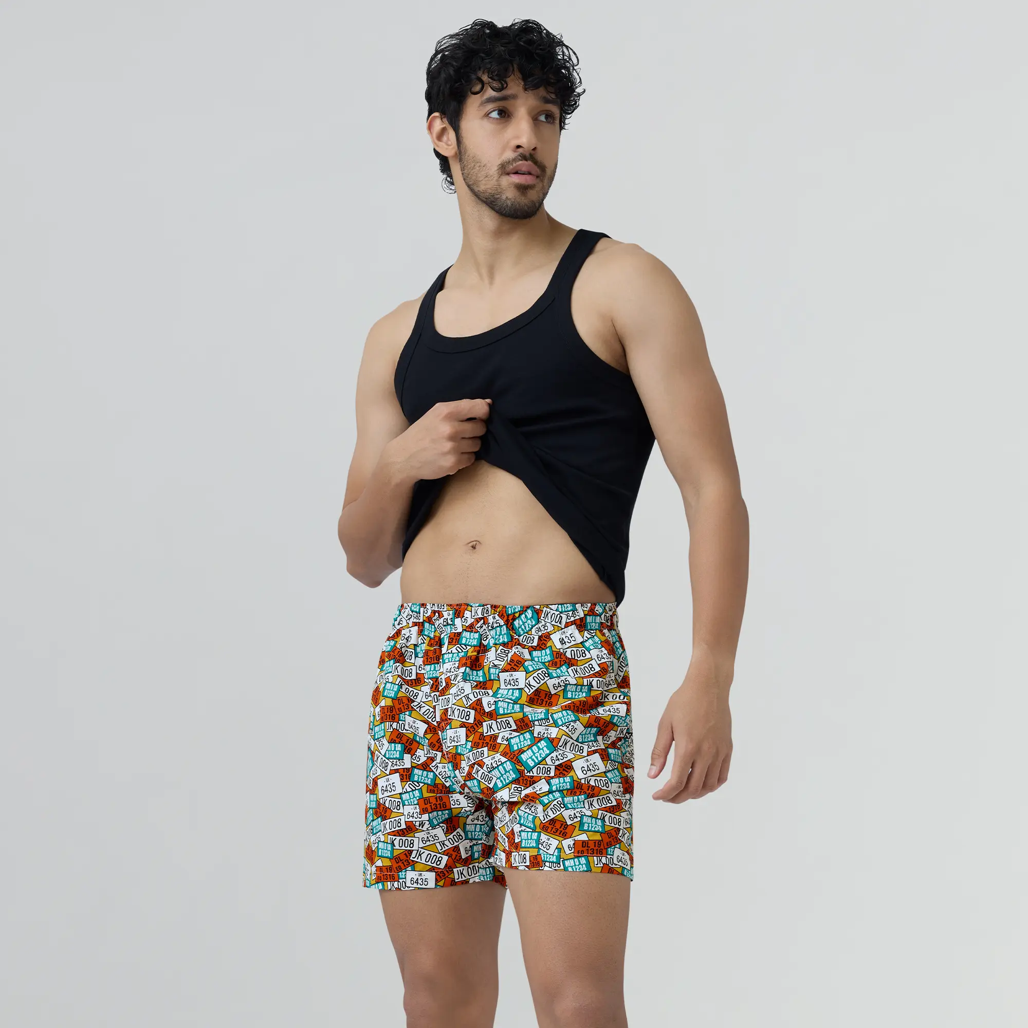 Remix Cotton Boxers Plate Orange - Image 3