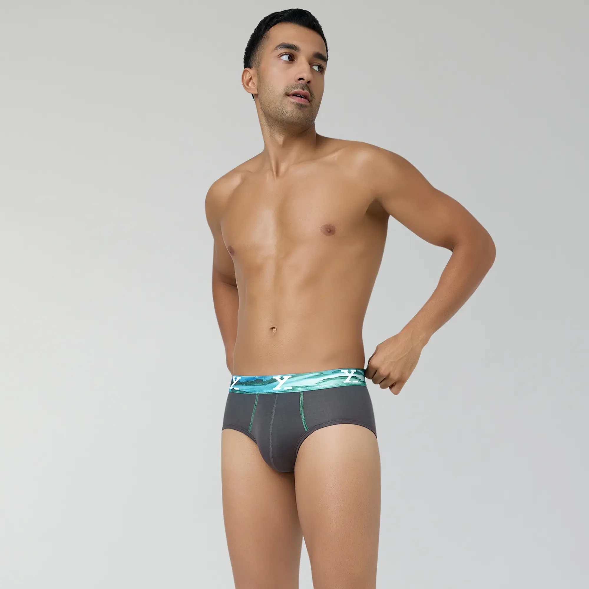 Dynamo Modal Briefs Storm Grey - Image 5