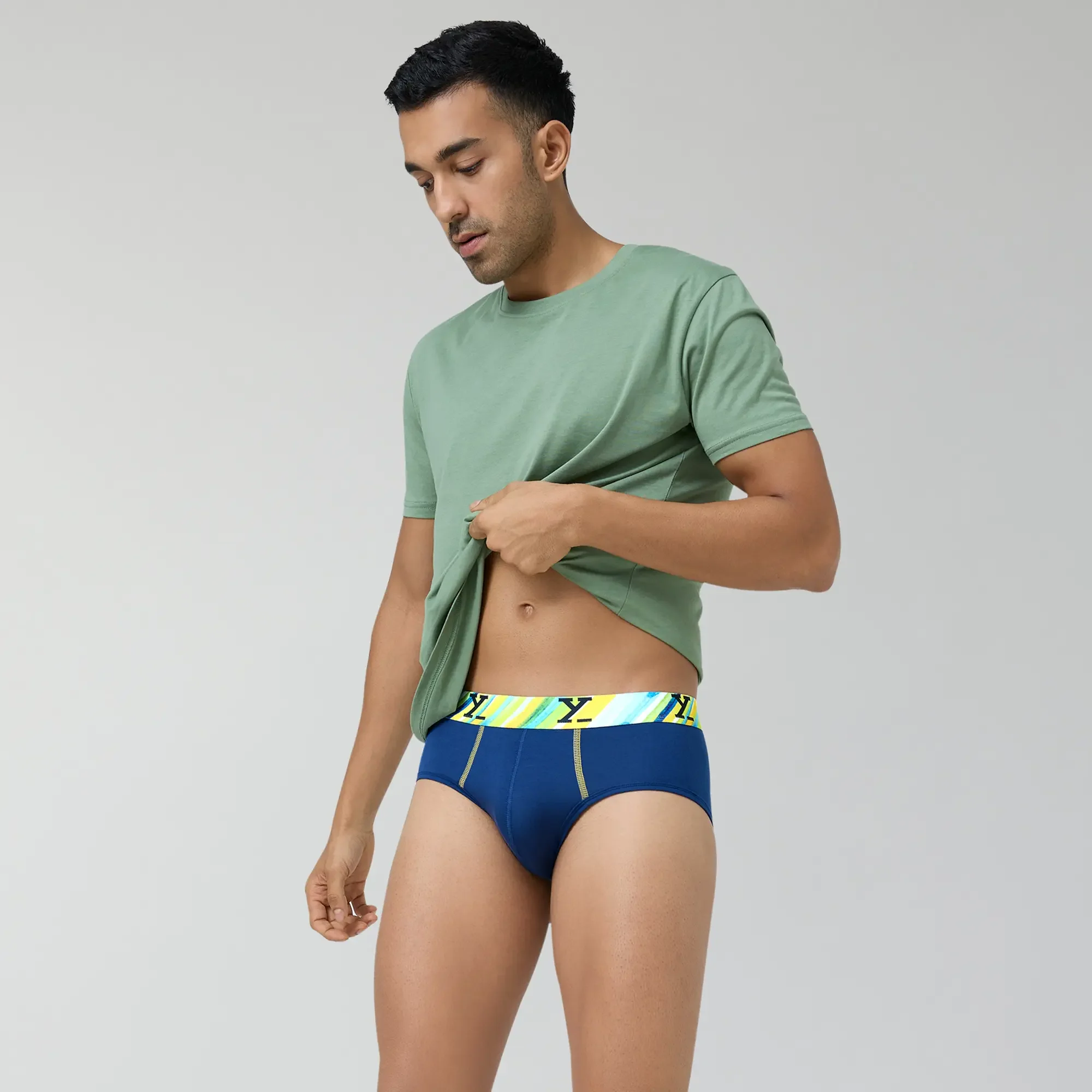 Dynamo Modal Briefs Blue Splash - Image 3