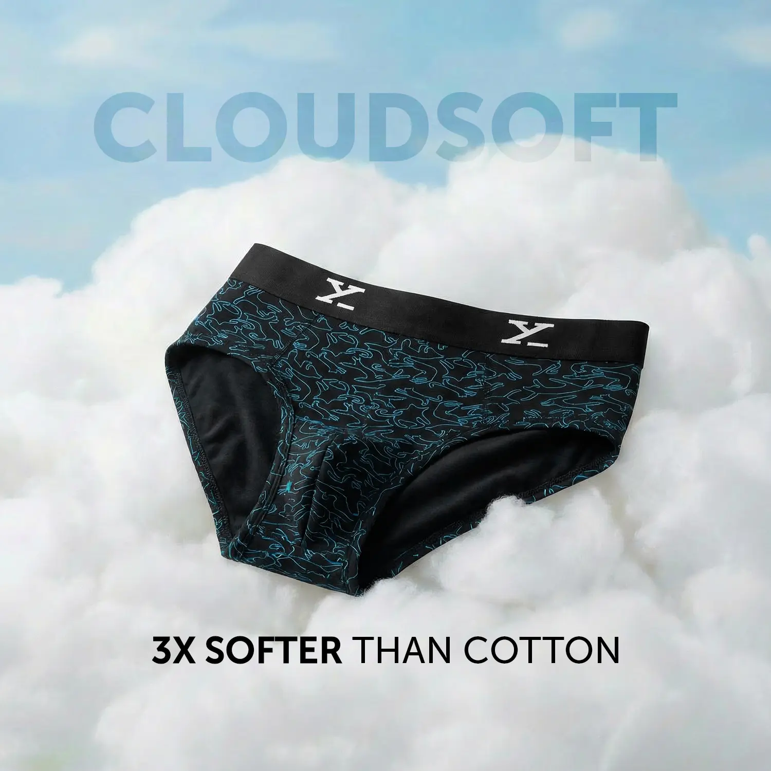 Shuffle Modal Briefs Yoga Black - Image 2