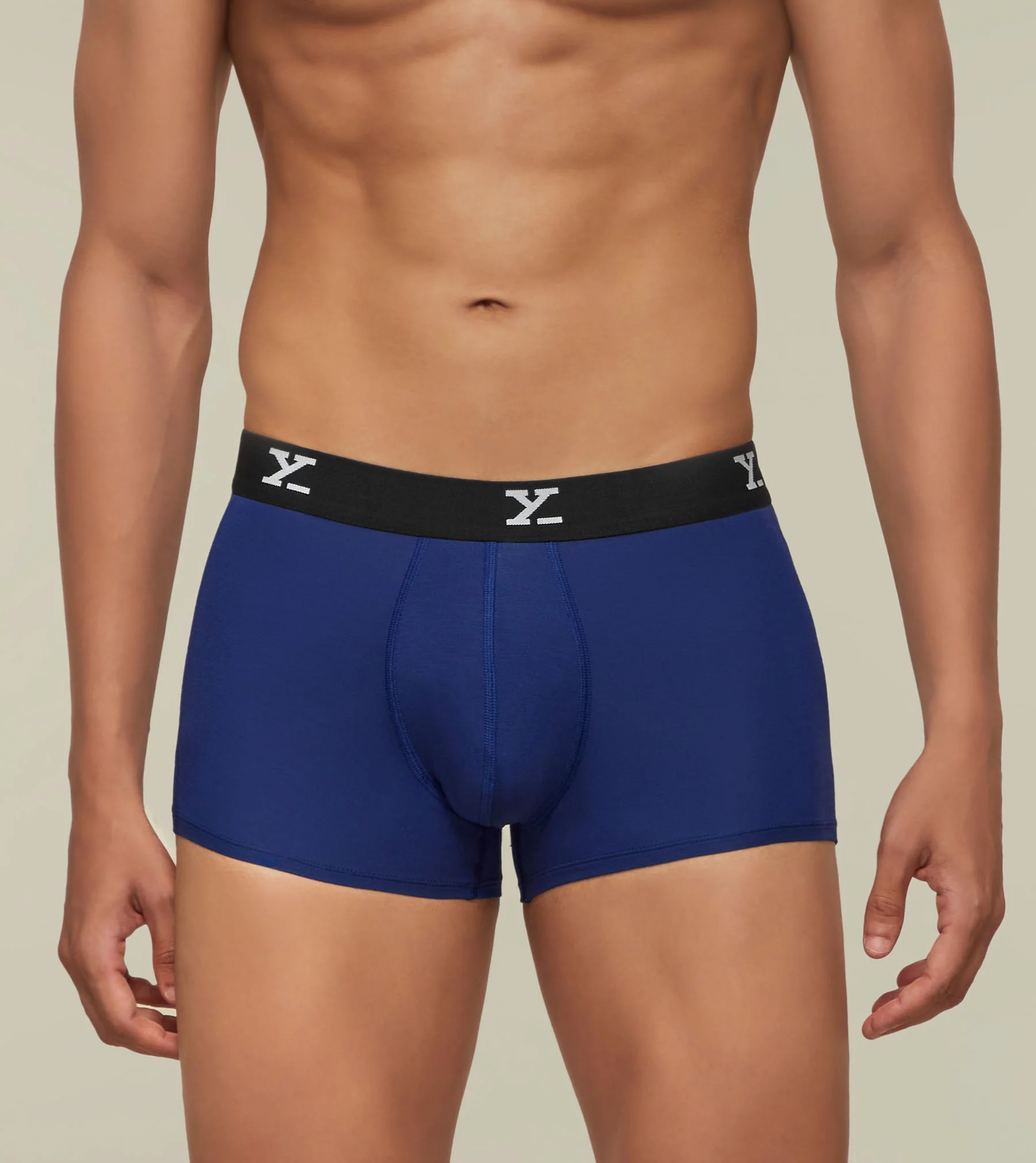 Ace Modal Trunks Pack of 3 (Black, Navy Blue, Red) - Image 3