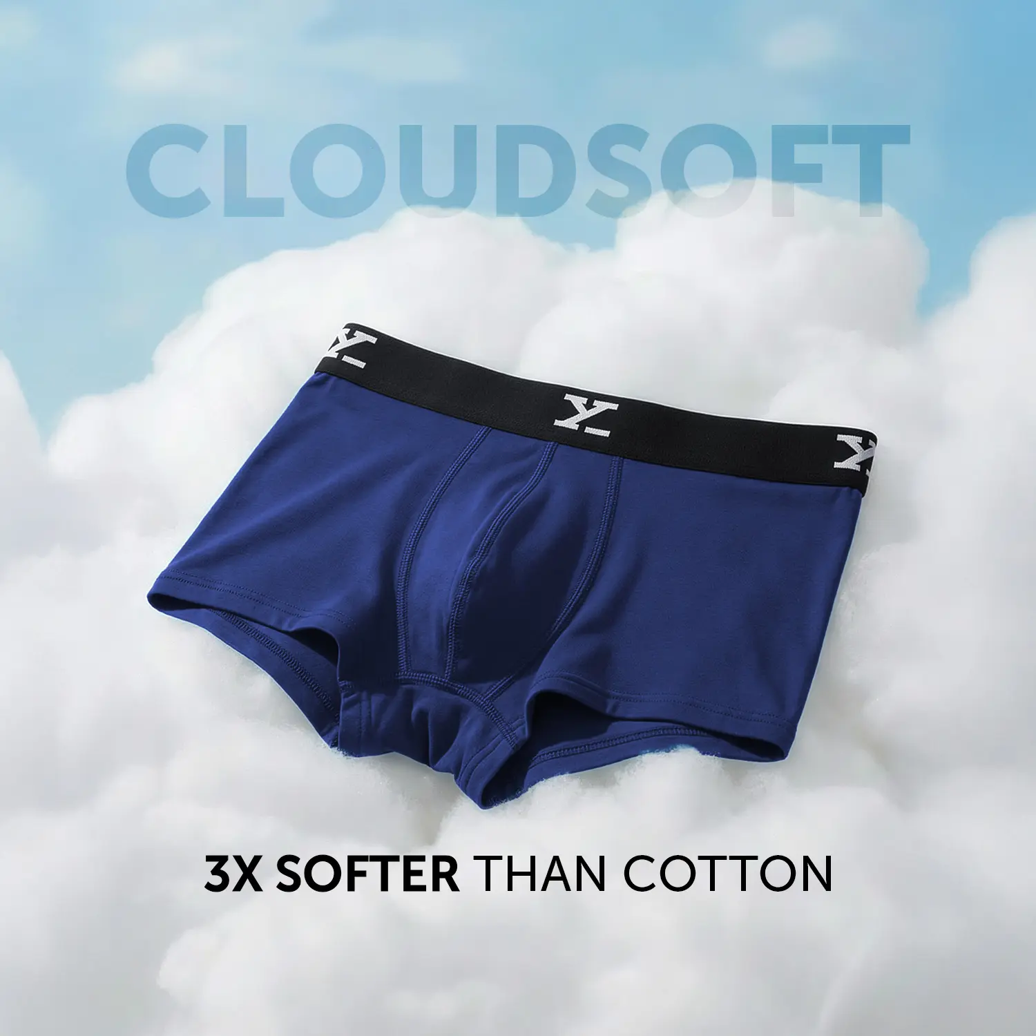 Ace Modal Trunks Imperial Blue - Image 2