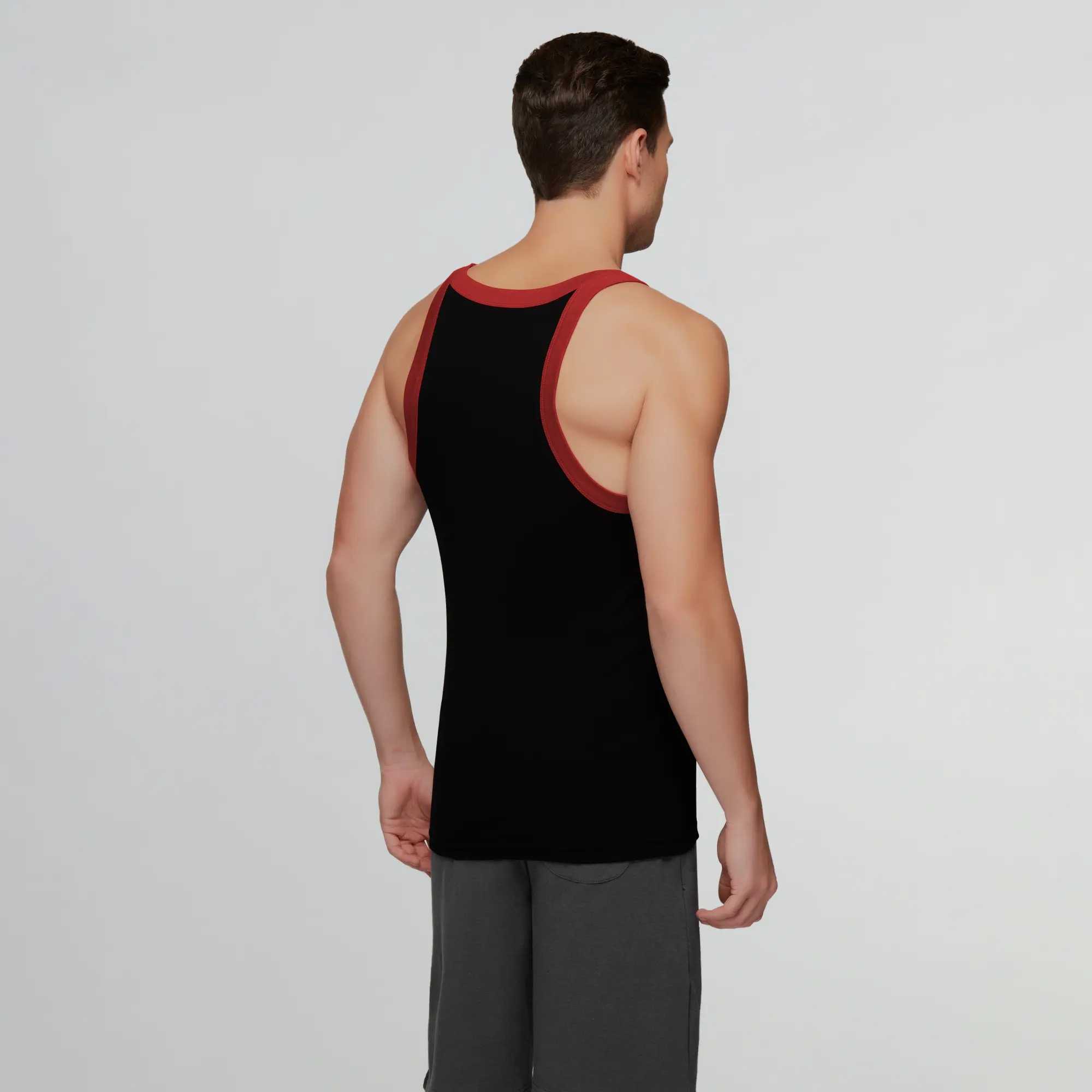 Pace Square Neck Vest Ribbon Black - Image 5