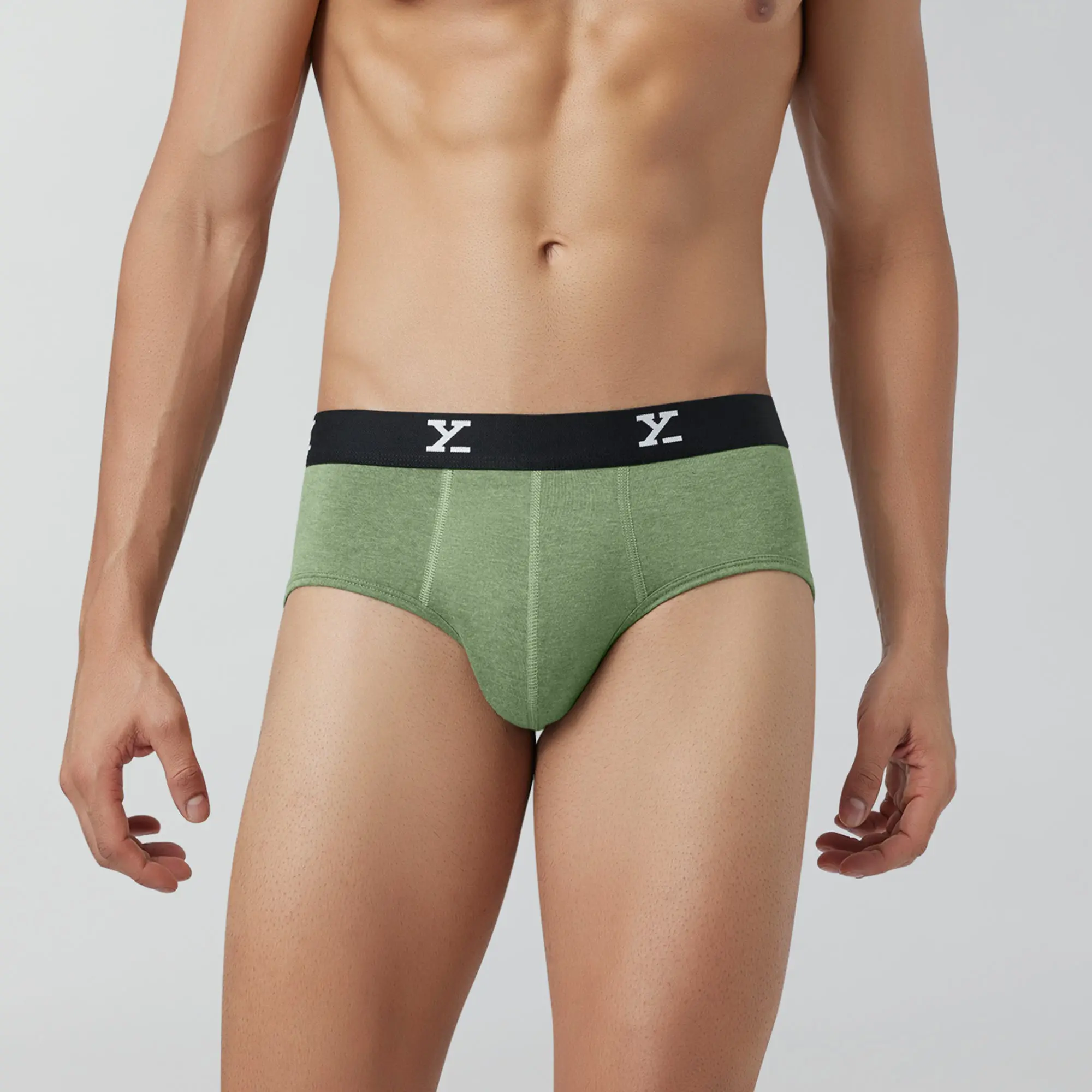 Classic Medley Briefs Olive Green - Image 2