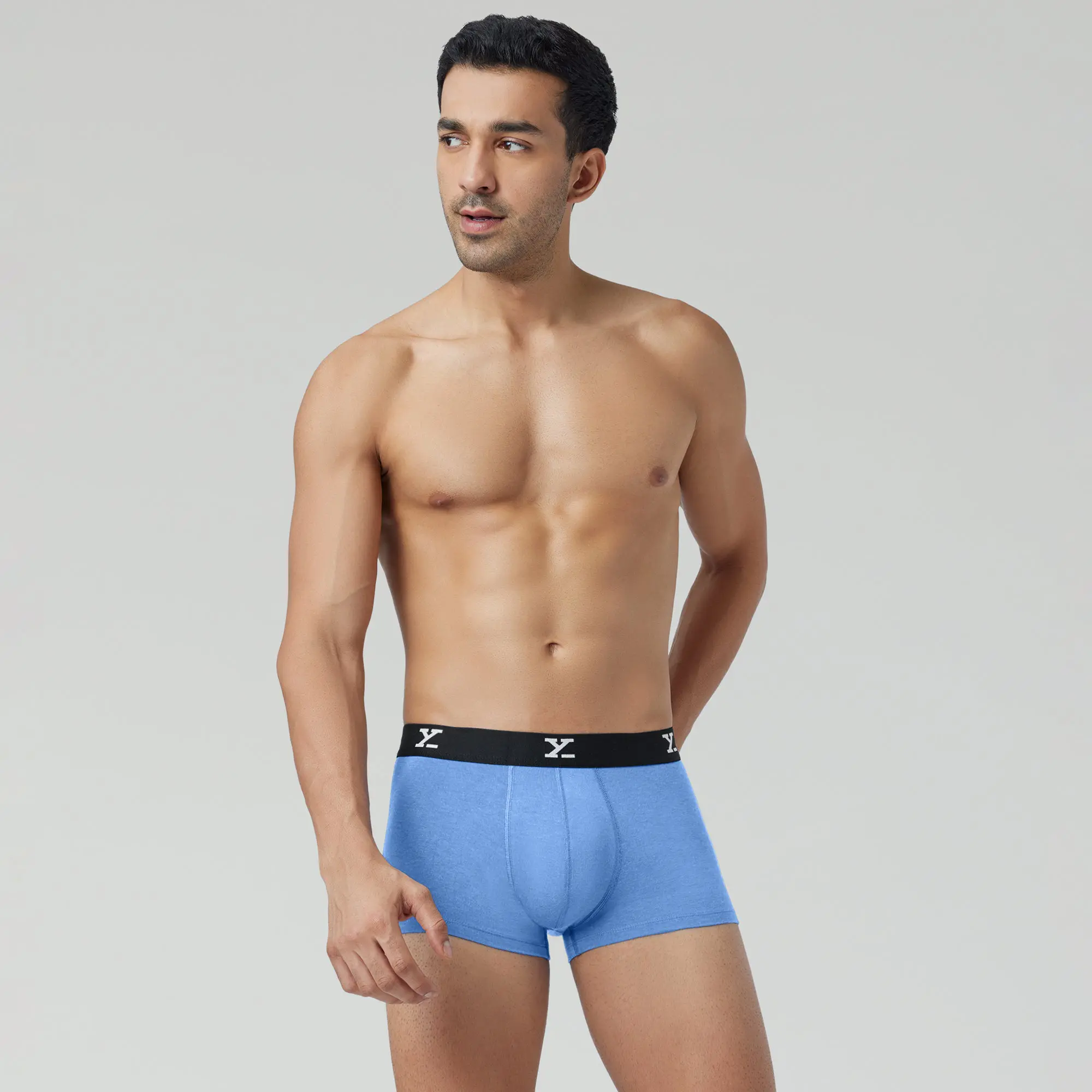 Ace Medley Modal Trunks Icy Blue - Image 3