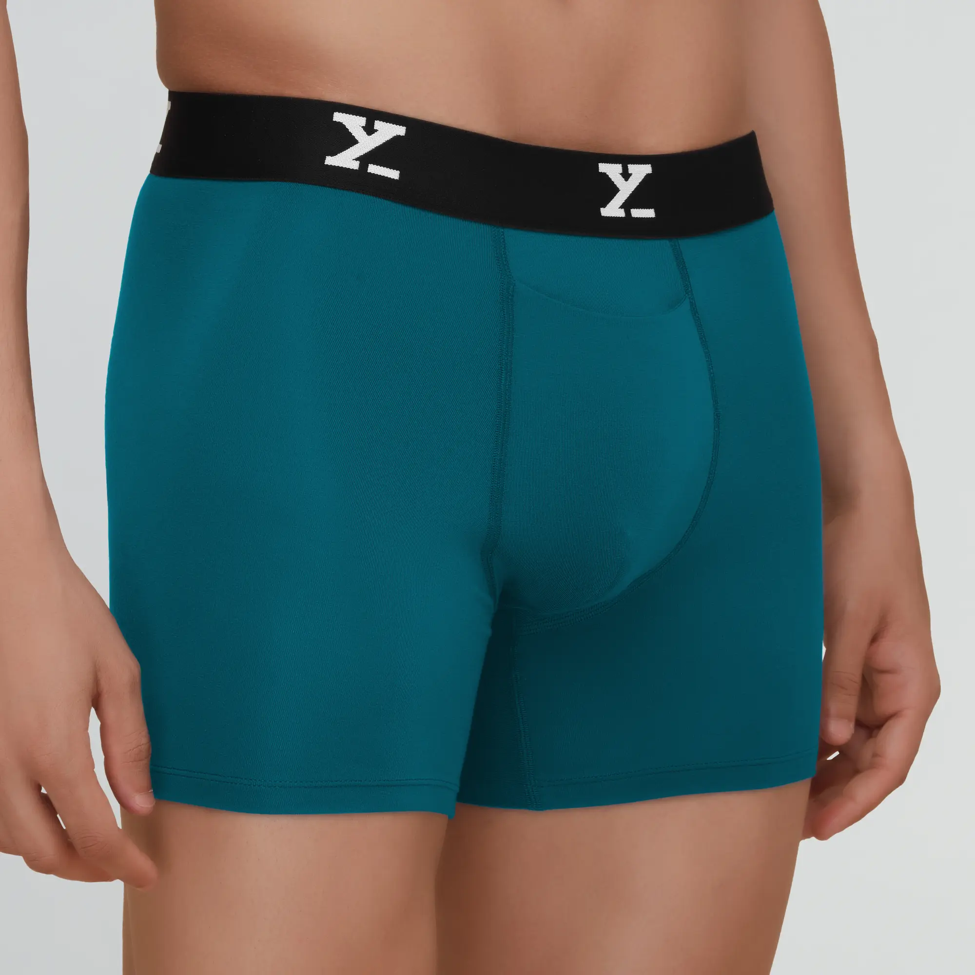 Ace Modal Boxer Briefs Aqua Blue - Image 6