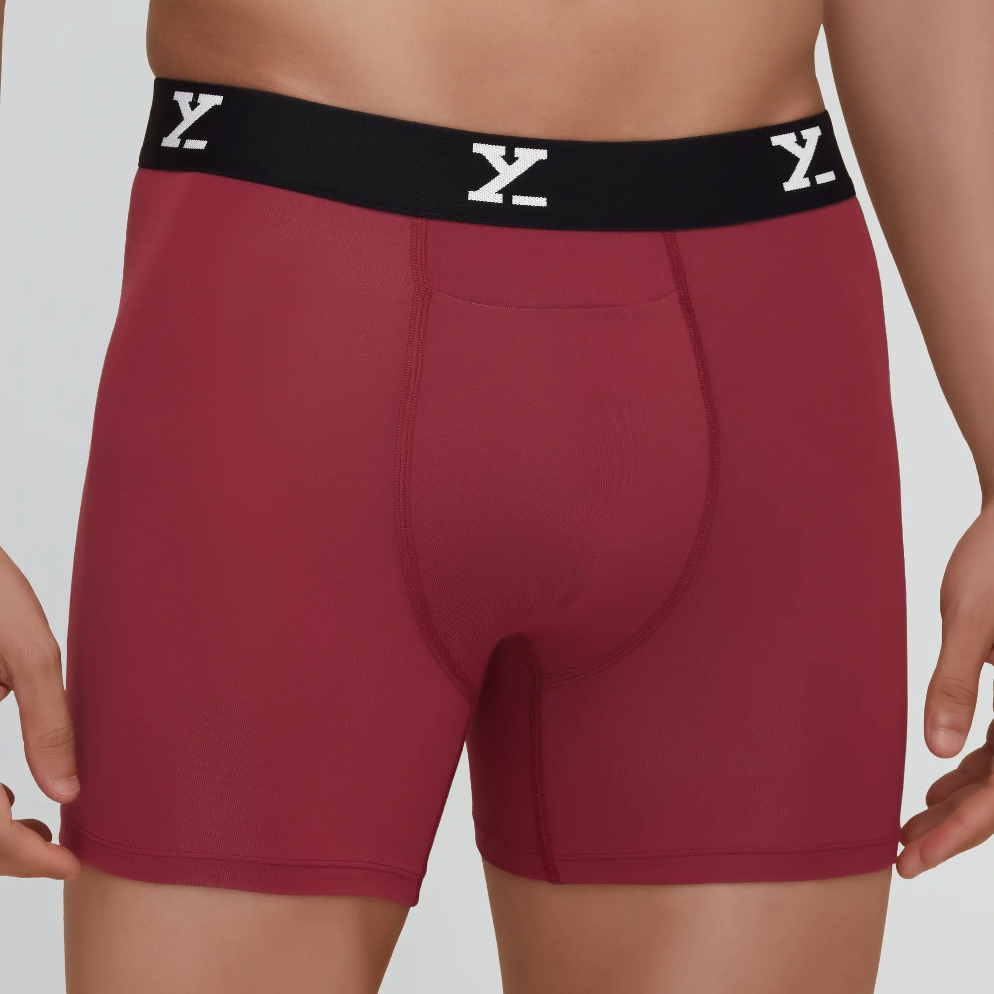 Ace Modal Boxer Briefs Bold Burgundy - Image 6