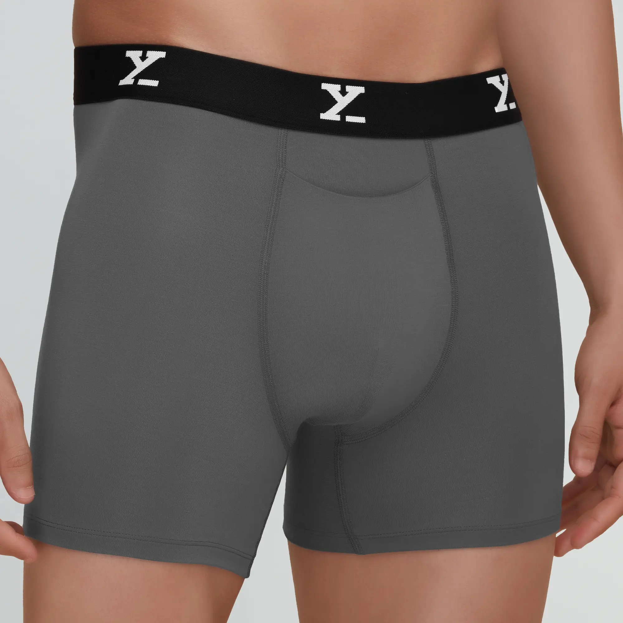 Ace Modal Boxer Briefs Charcoal Grey - Image 6