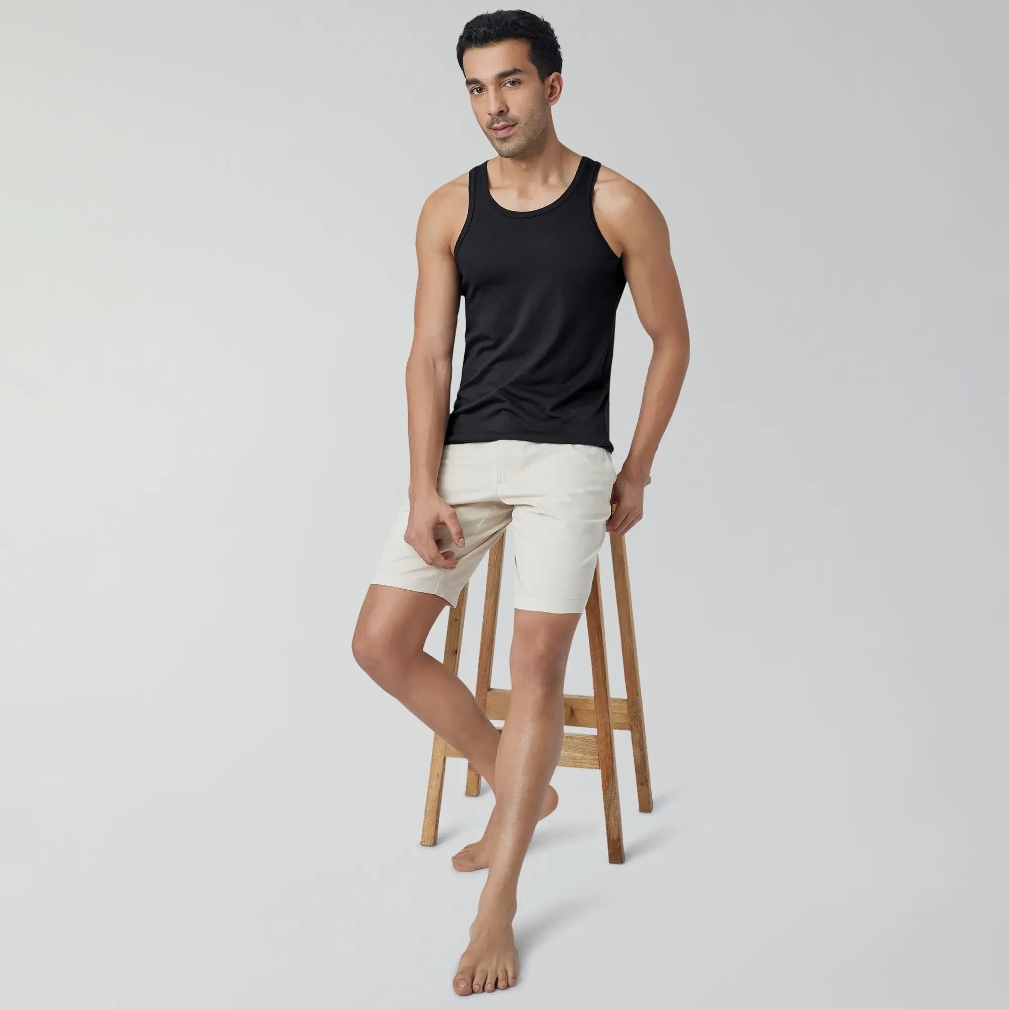 Ace Modal-Cotton Vest Black Knight - Image 4
