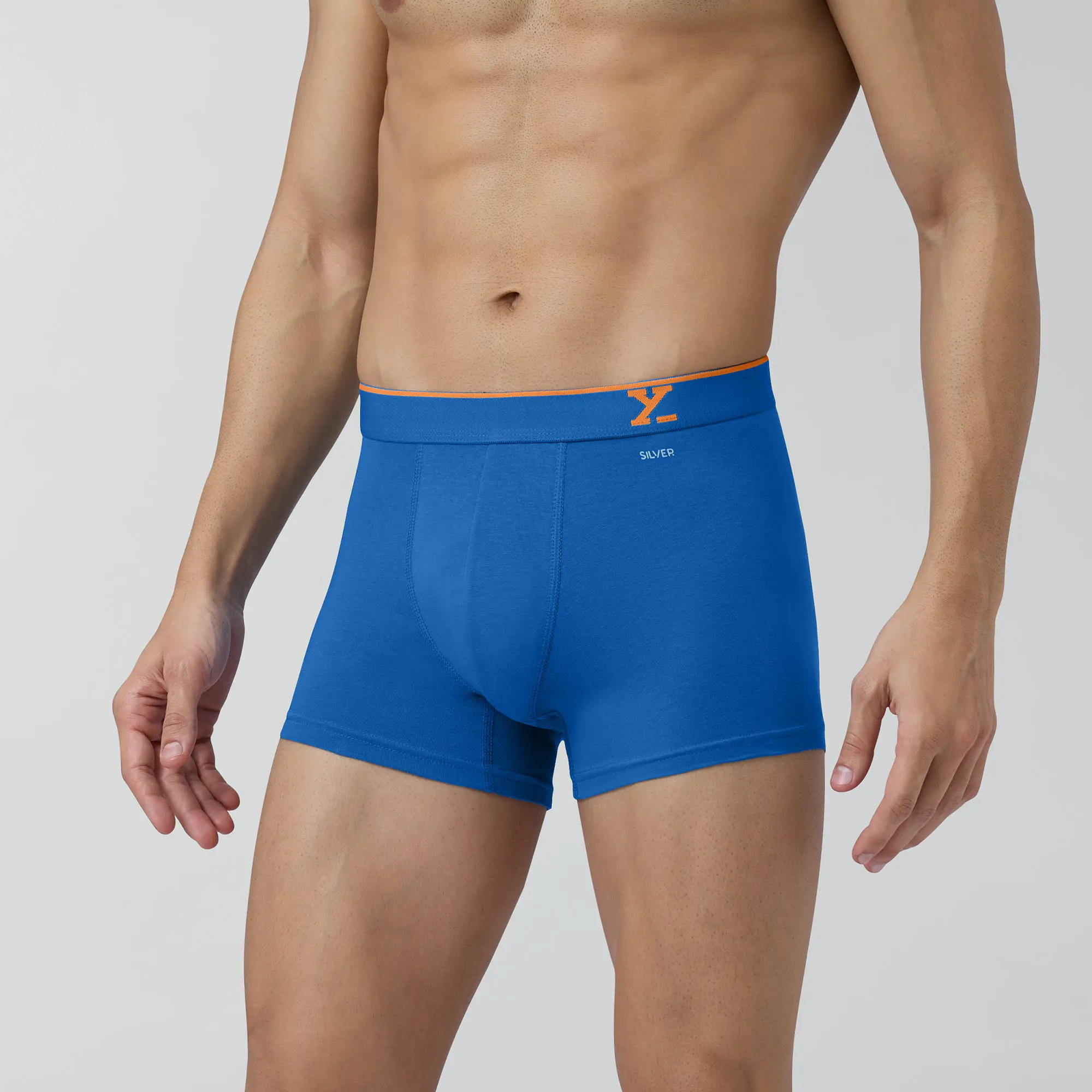 Aero Traq Cotton Trunks Blue Black Green Bold Burgundy(Pack of 6) - Image 4