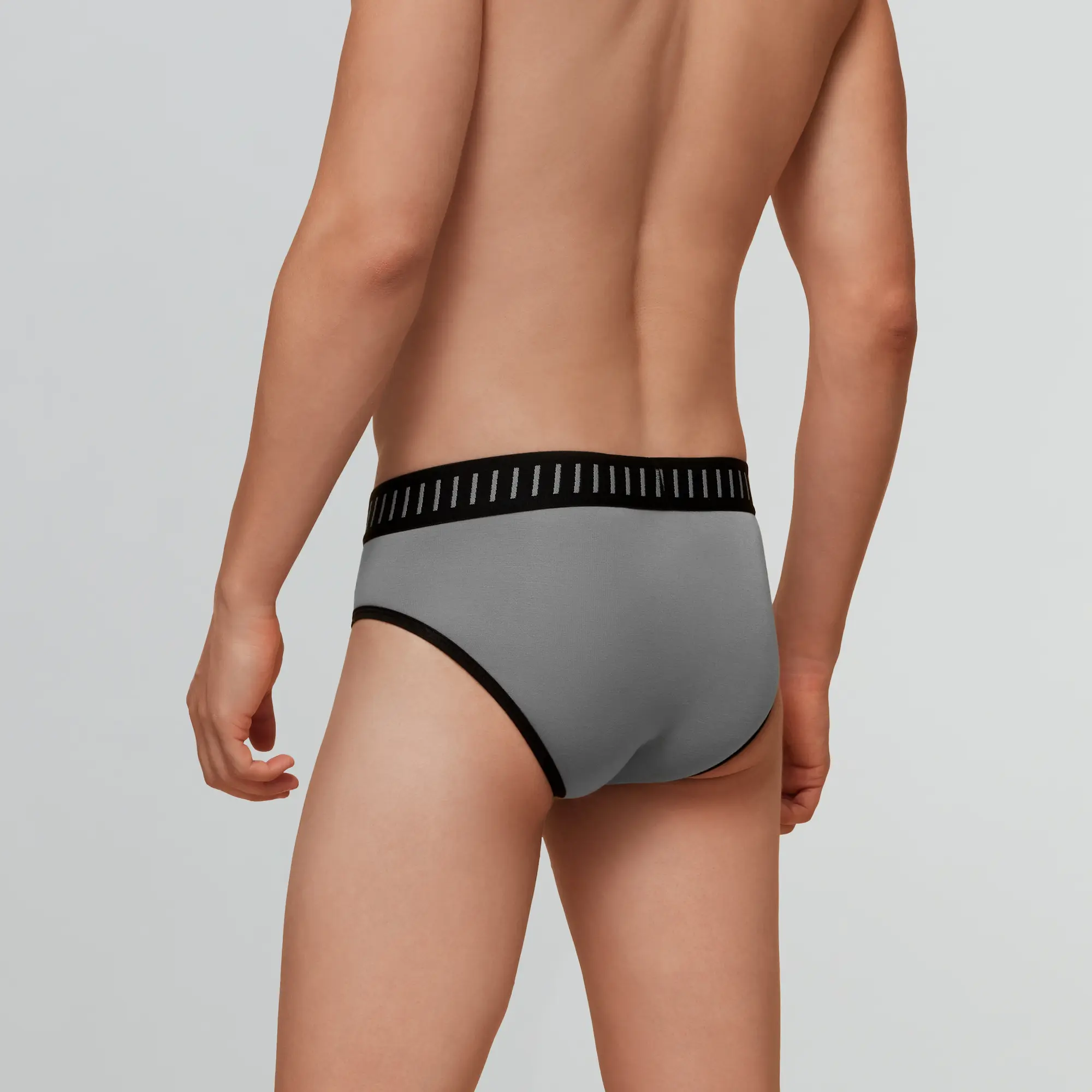 Vibe Briefs Ash Grey - Image 5