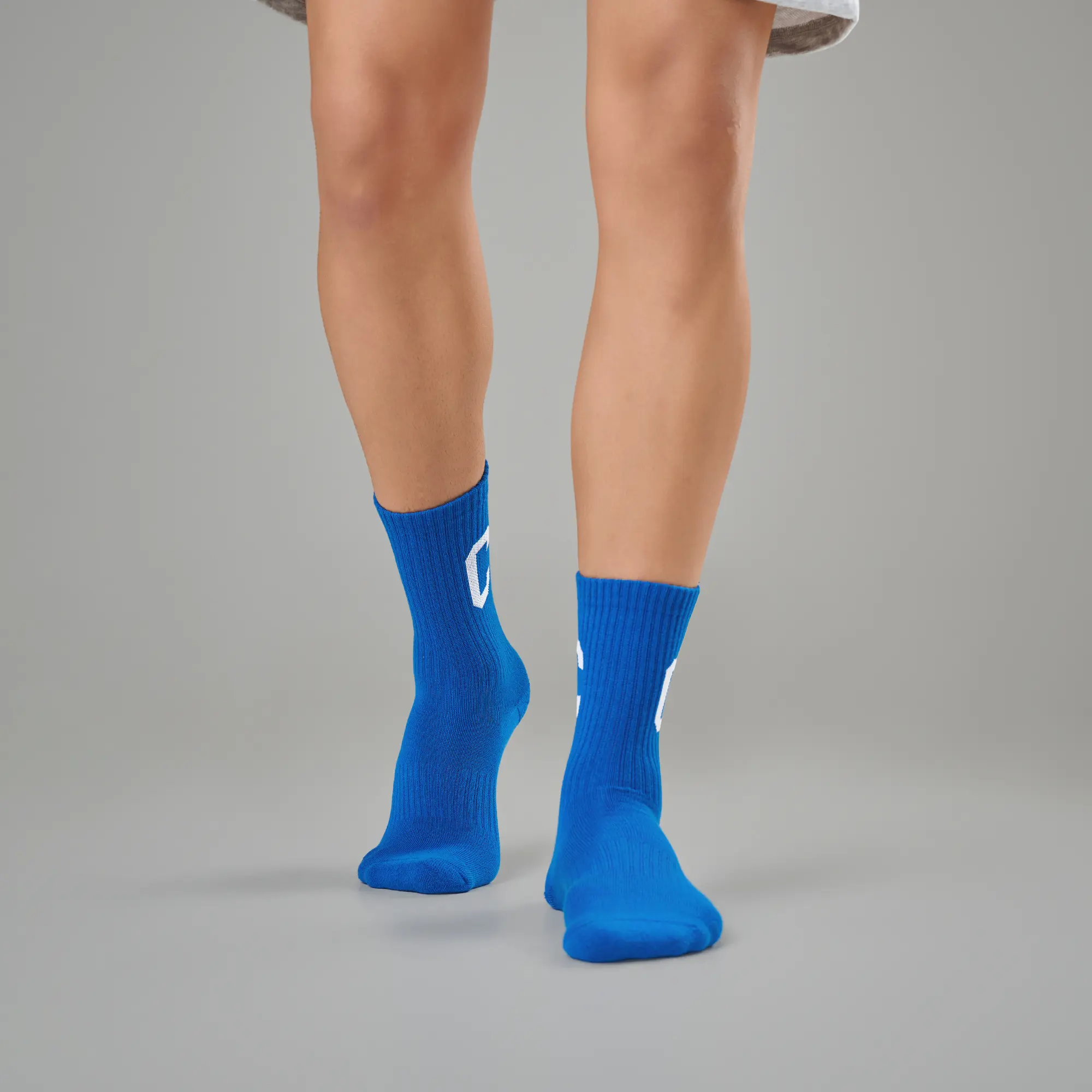 Crew Calf Length Socks - Varsity Blue - Image 2
