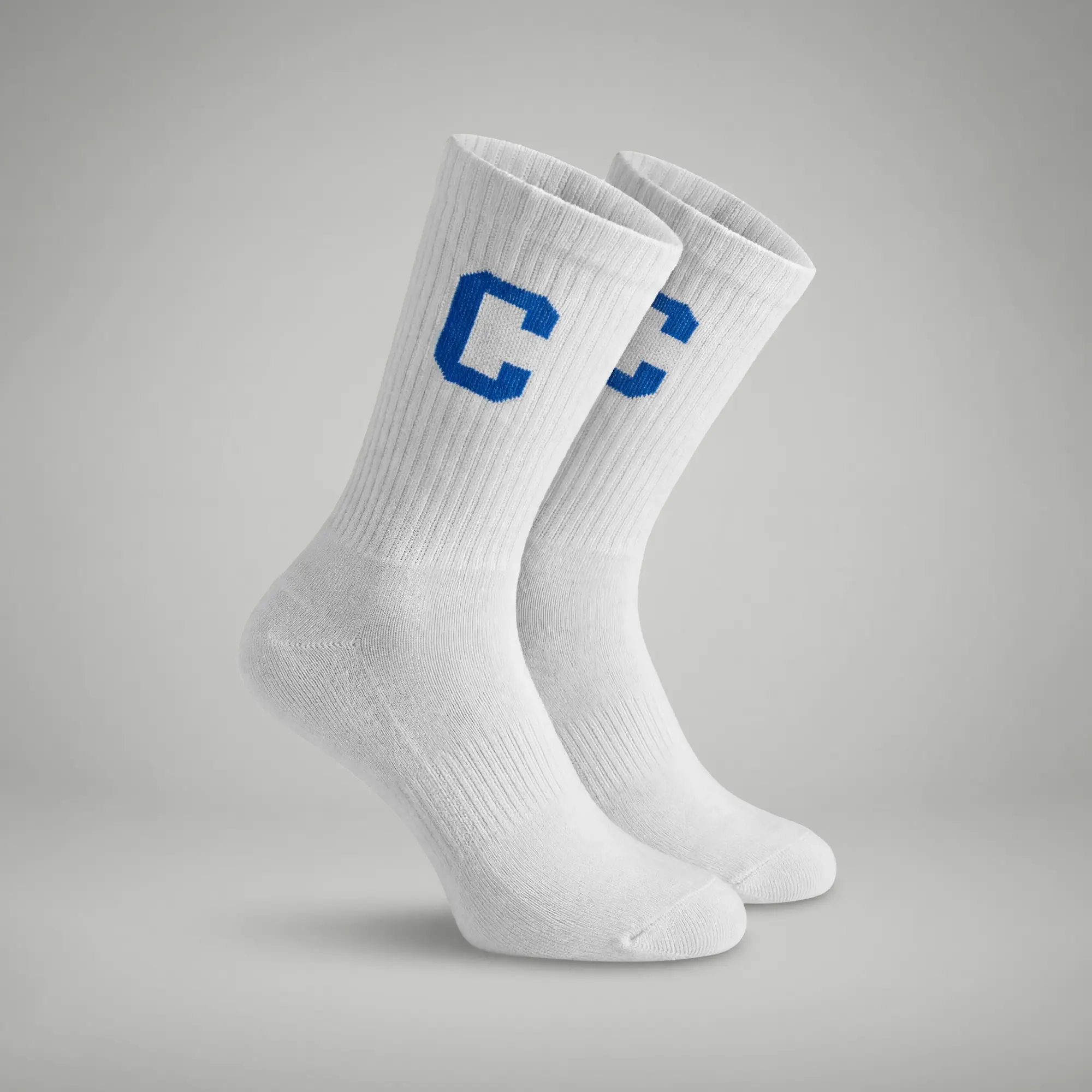 Crew Calf Length Socks - Victory White - Image 3