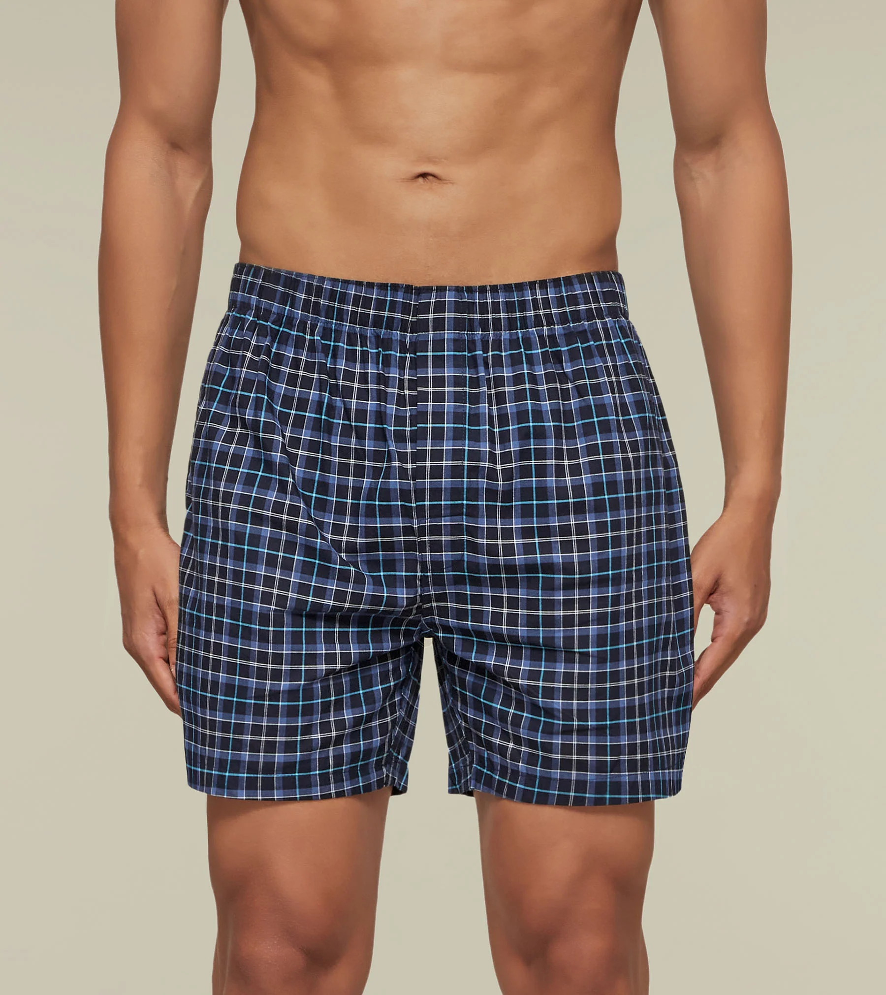 Checkmate Combed Cotton Boxers Beat The Blues