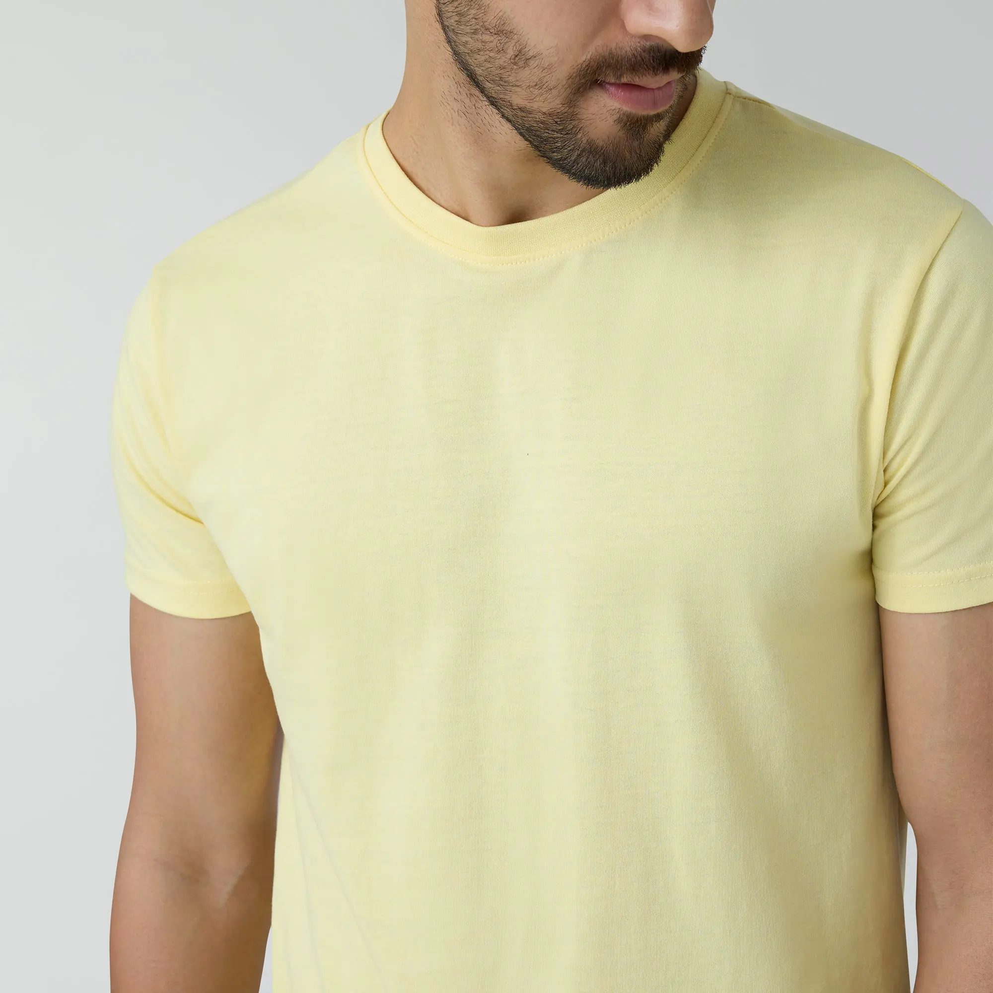 Code Cotton Rich T-shirts Butter Yellow - Image 6