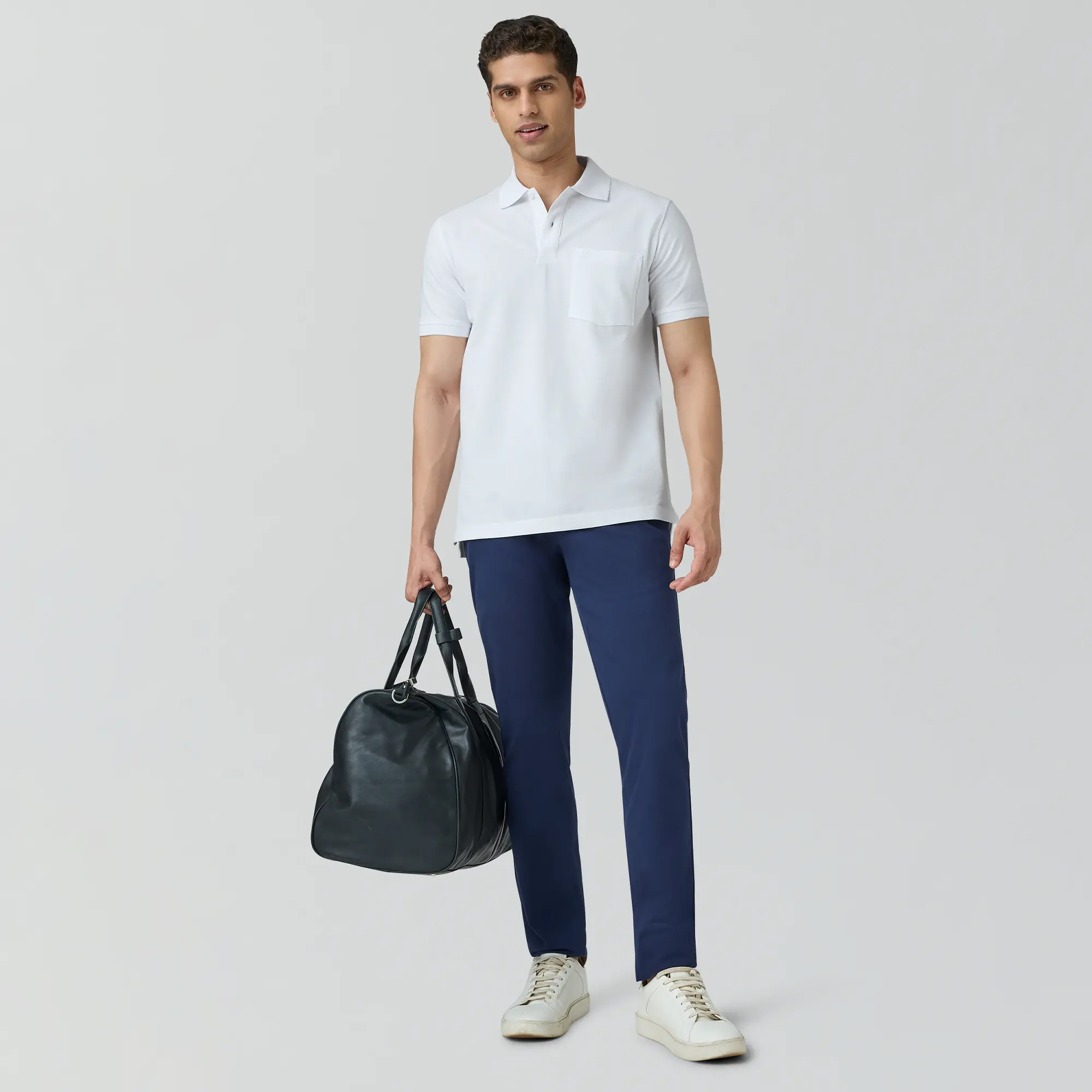 Code Polo T-shirts Polar White - Image 2