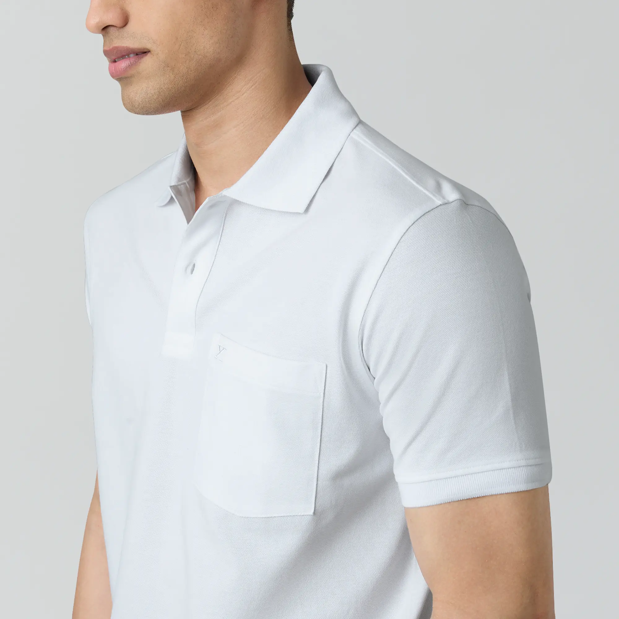 Code Polo T-shirts Polar White - Image 6