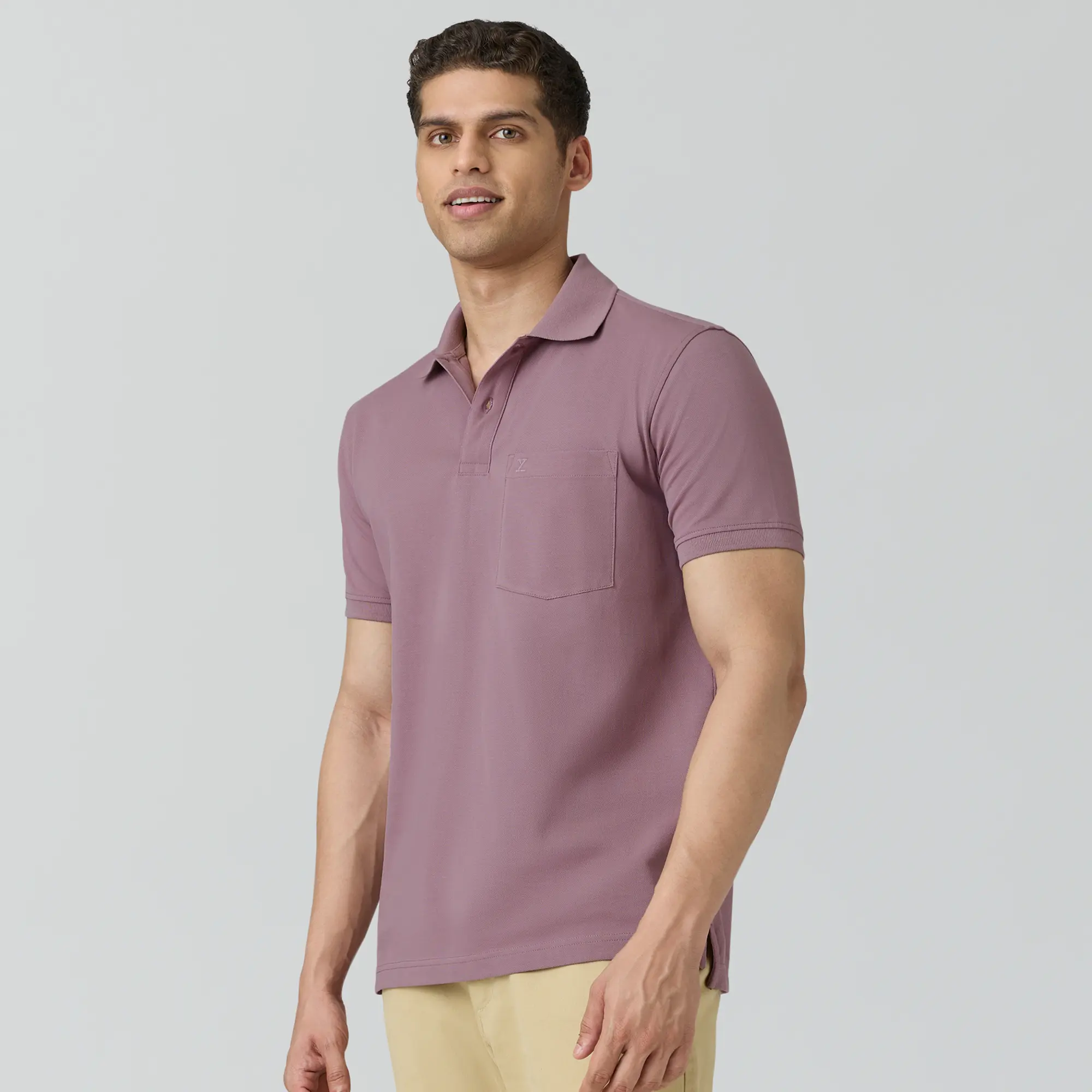 Code Polo T-shirts Rose Blush - Image 4