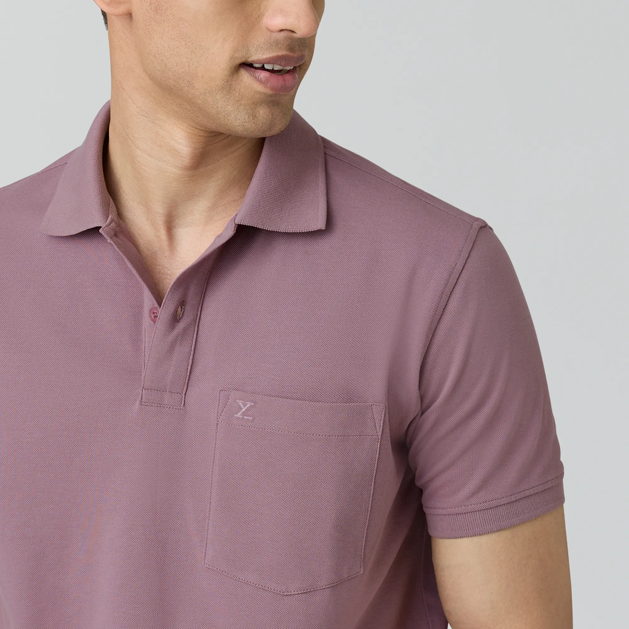Code Polo T-shirts Rose Blush - Image 6