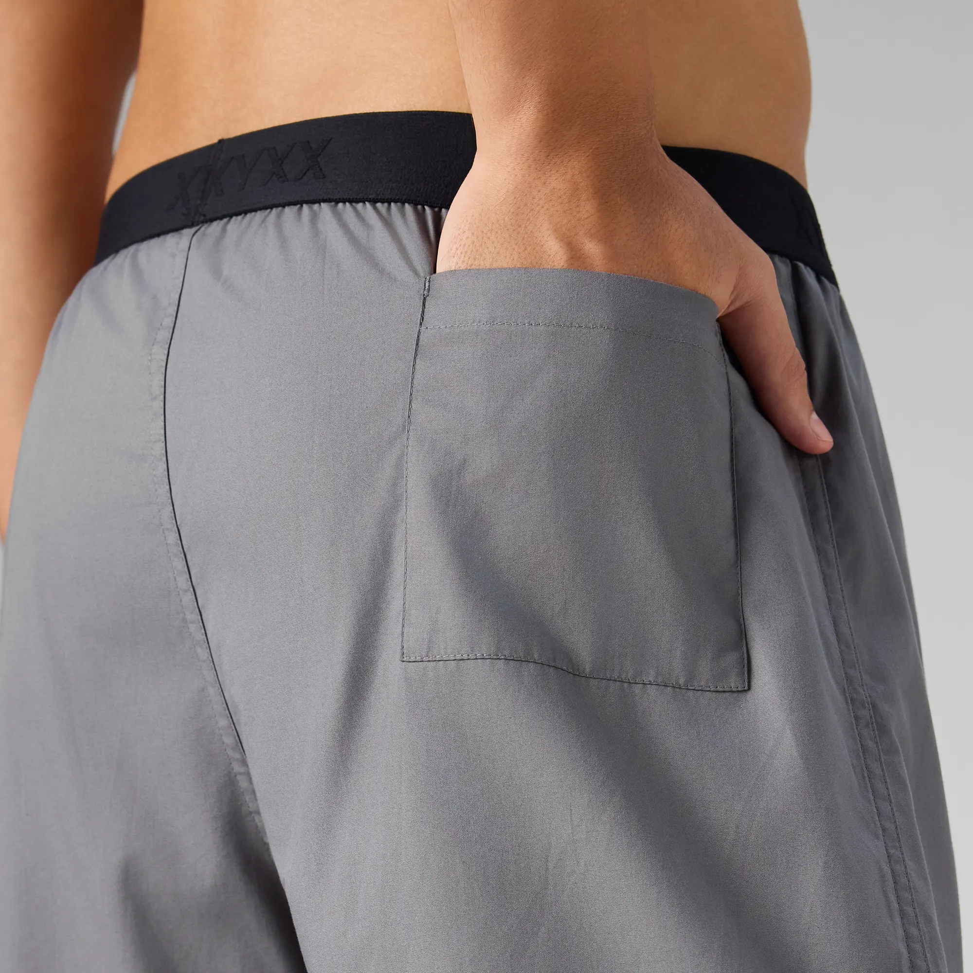Solid Inner Boxers - Graphite Grey - Image 5