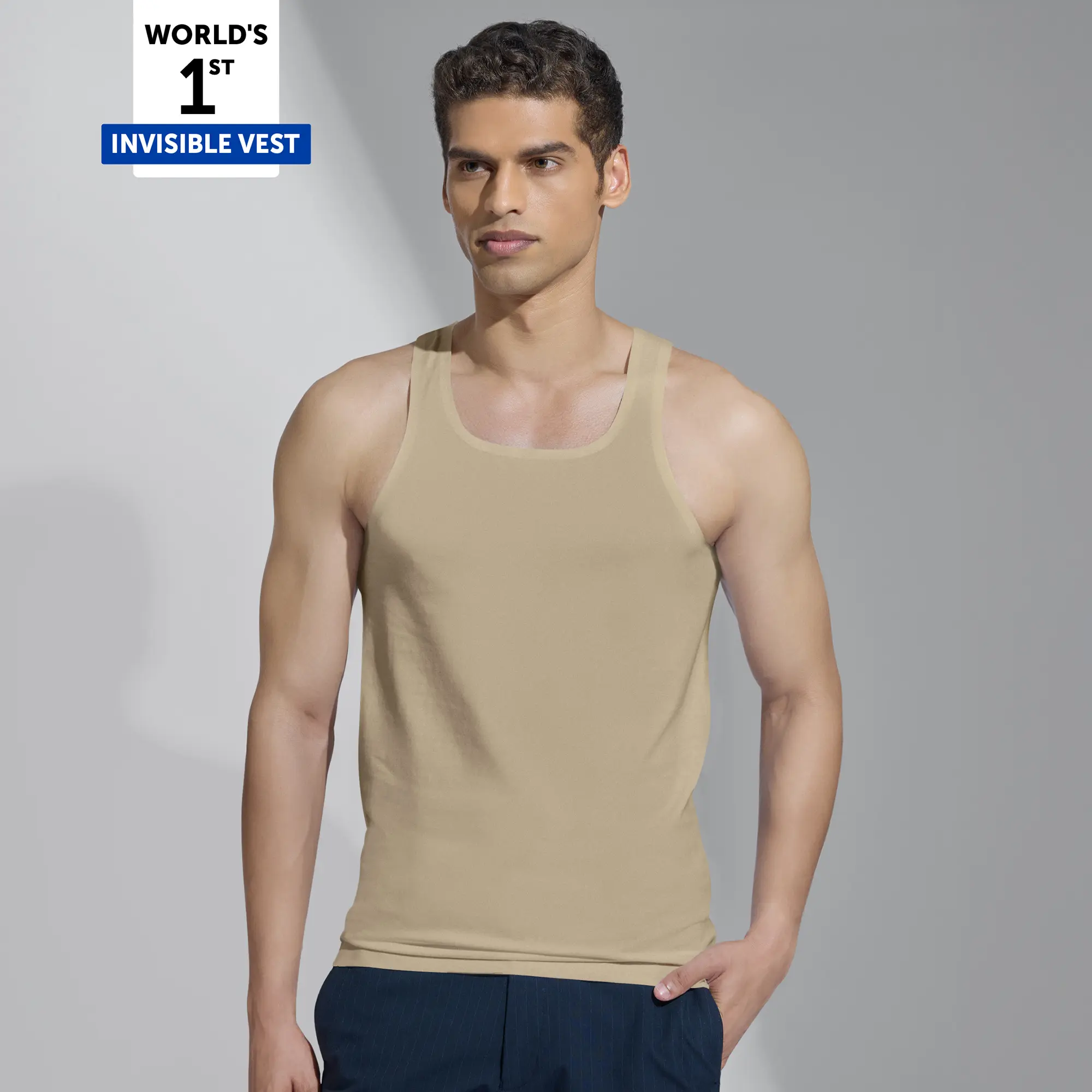 Element Invisible Vests Sand Brown