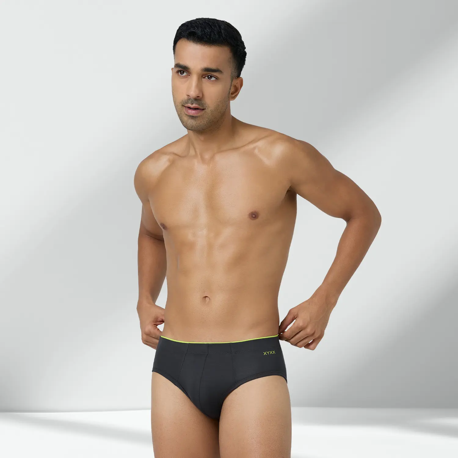 Uno Modal Briefs Graphite Grey - Image 5