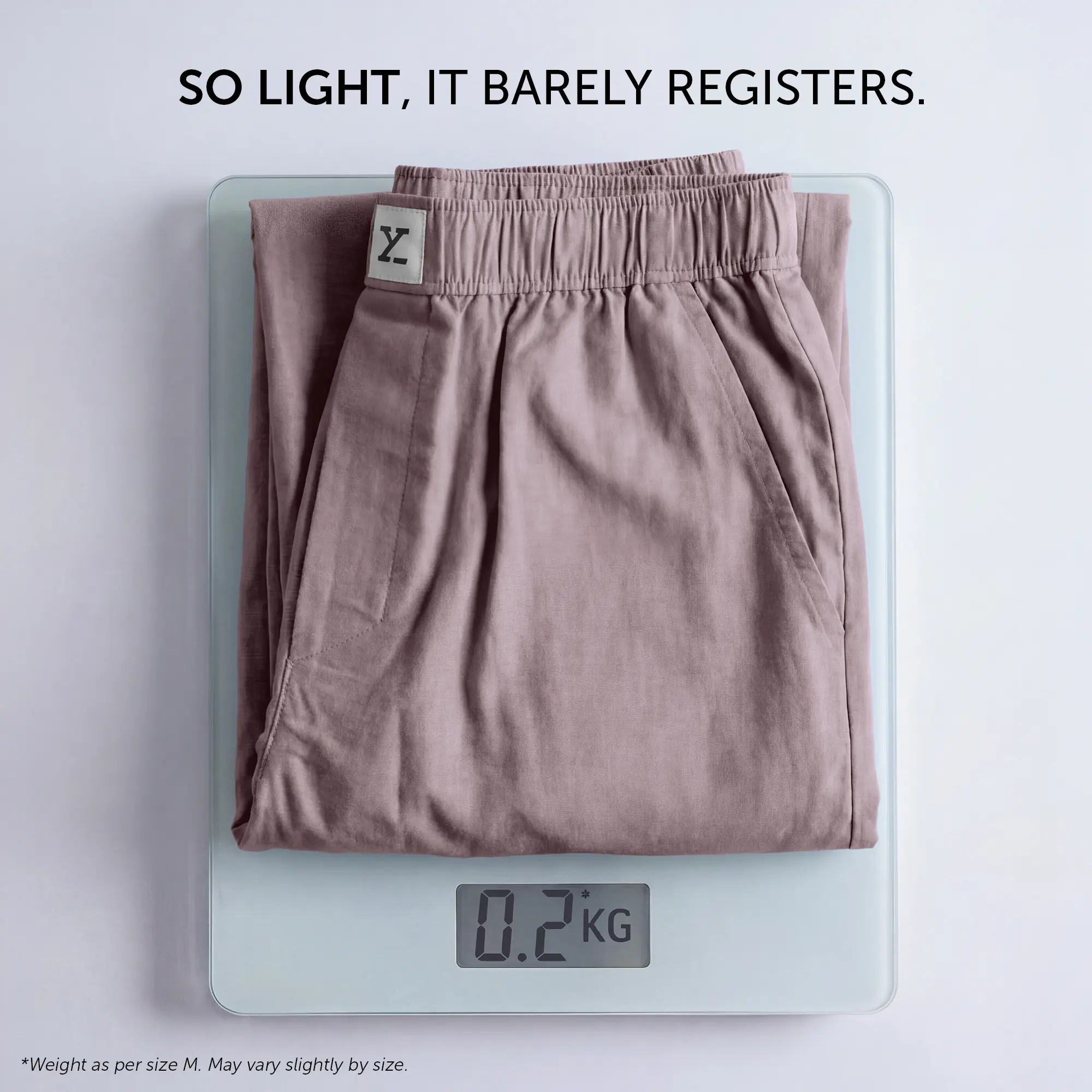 Ultra-Breathable Cotton Chambray Pyjamas - Shadow Purple - Image 7